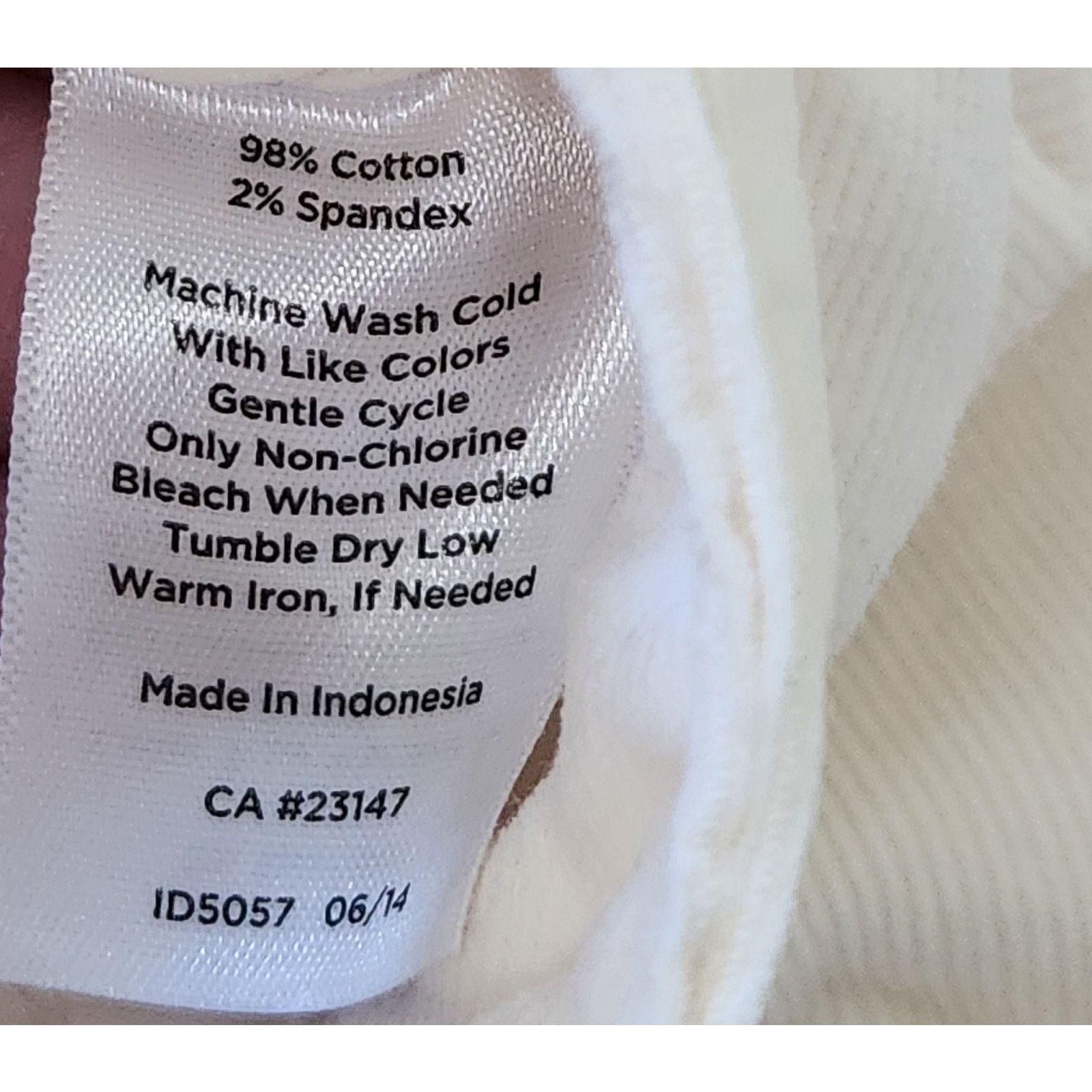 Other Talbots Cream Signature Corduroy Zipper Pockets Pants 12 Size 34" / US 12 / IT 48 - 5 Thumbnail