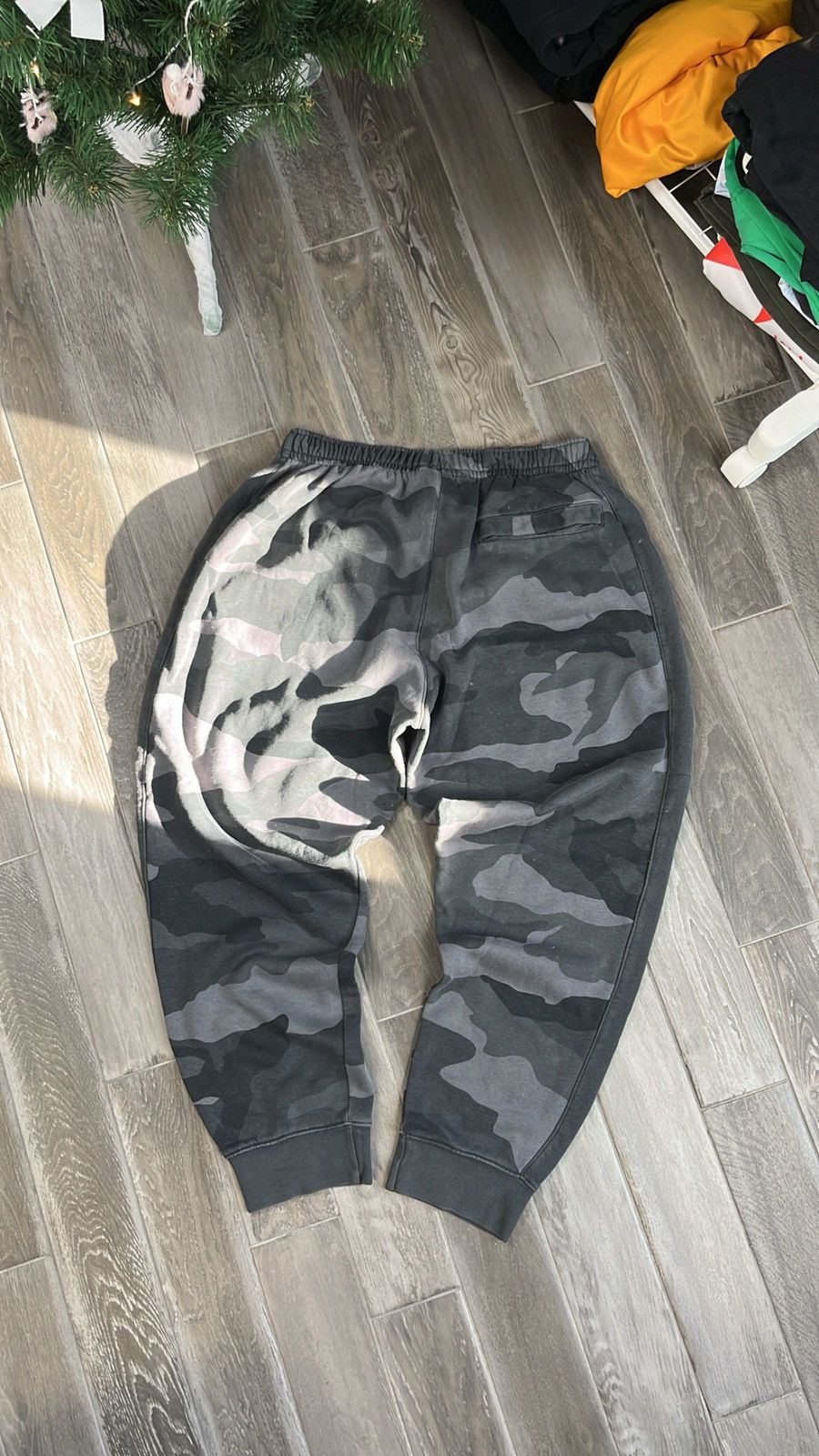 Nike × Vintage Hype Nike Camo Jogger Size US 31 - 7 Thumbnail