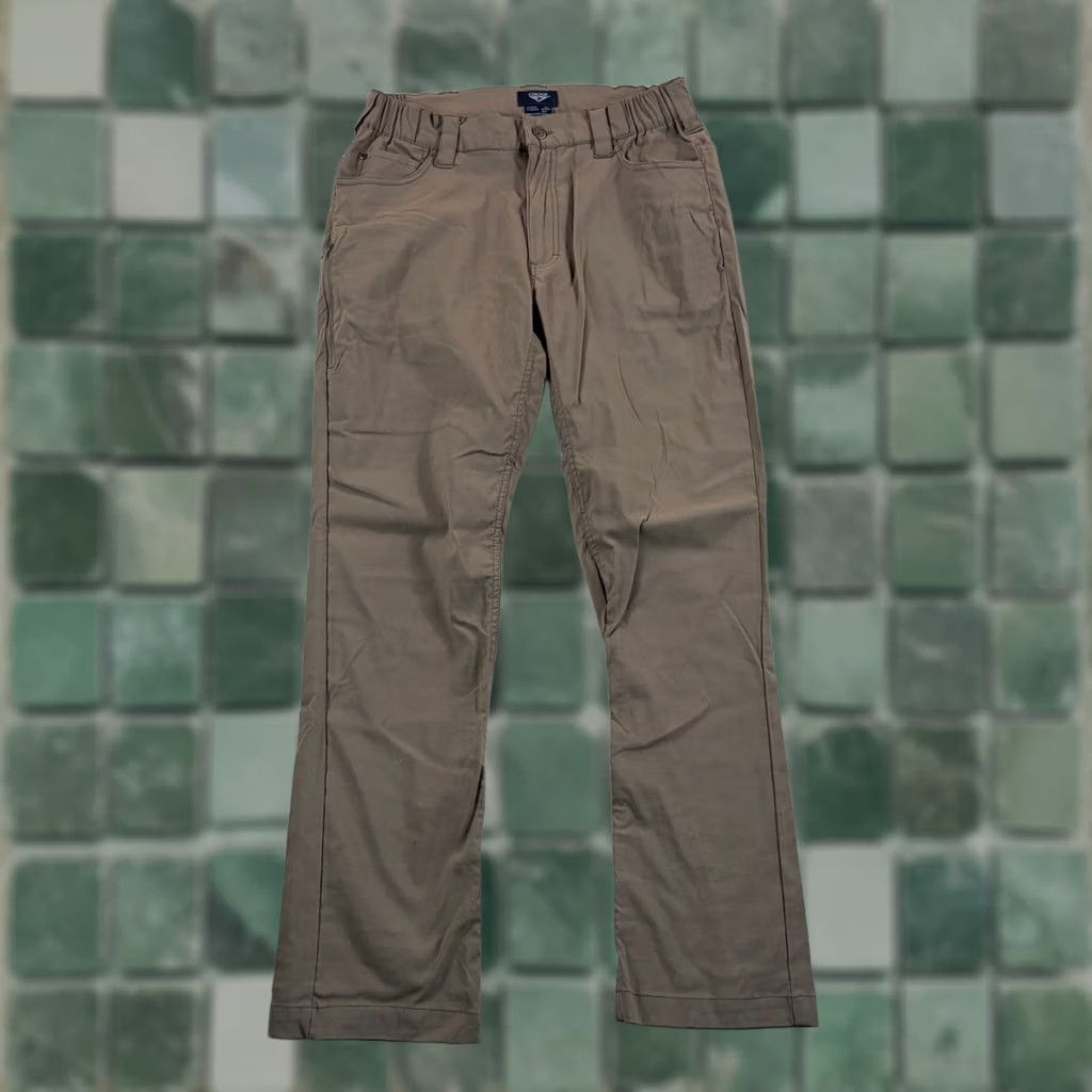 Vintage Condor Cipher Performance Pants Men 32x29 Slim DWR Flat Dark Earth Brown Nylon Spandex Pants Slim Fit Khakis Mens Size US 32 / EU 48 - 1 Thumbnail