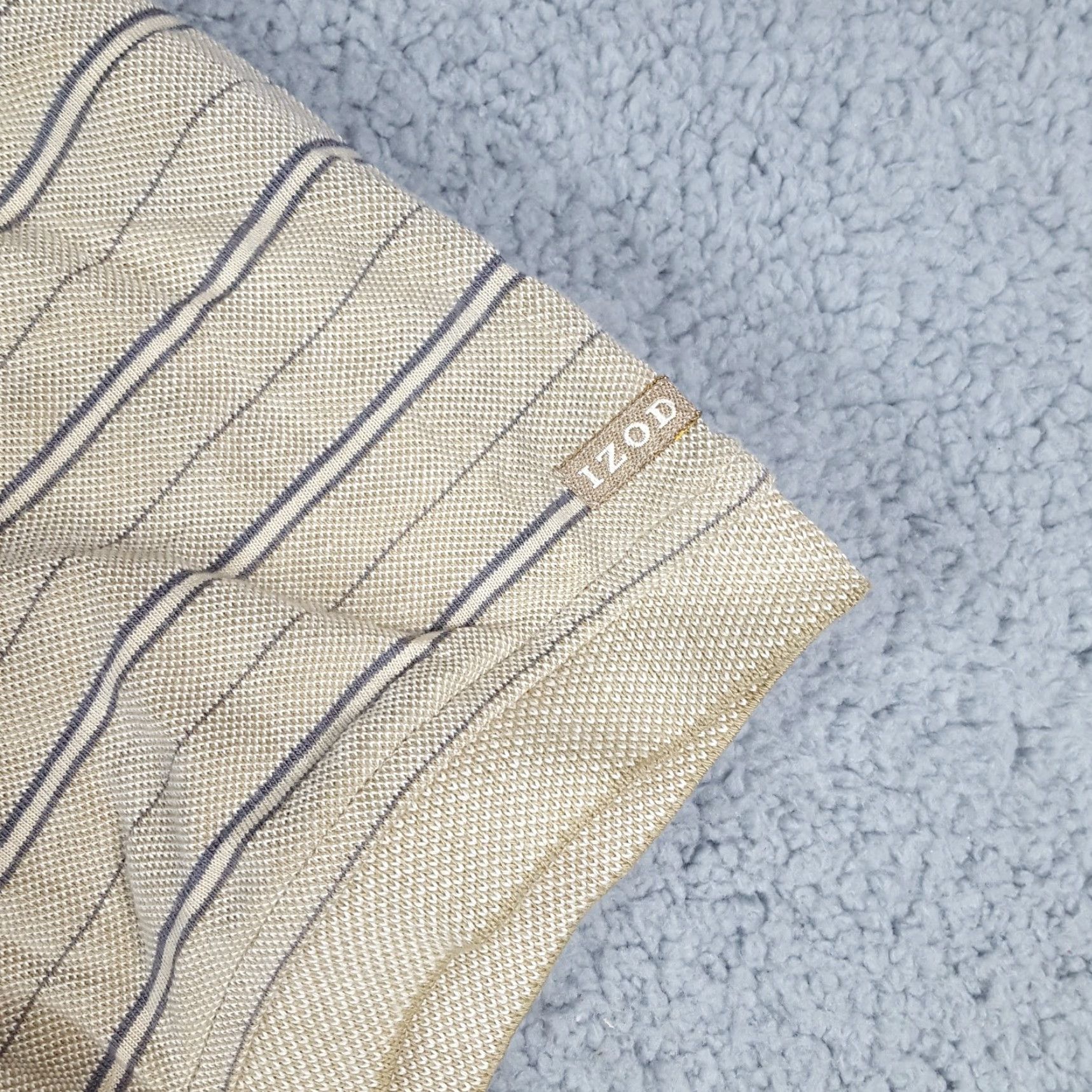 Vintage Vintage Preppy Striped Knit Size M Collar Surf Grunge Short Sleeve Polo Shirt Size US M / EU 48-50 / 2 - 4 Thumbnail