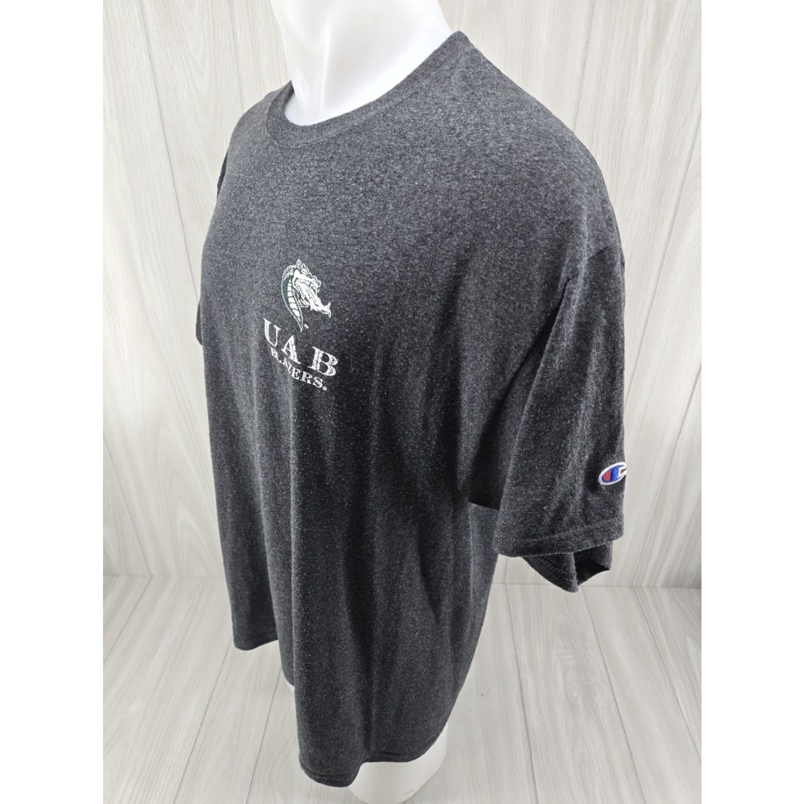 Champion VINTAGE UAB Blazers Champion T Shirt Mens XL Gray Double Sided Size US XL / EU 56 / 4 - 4 Thumbnail