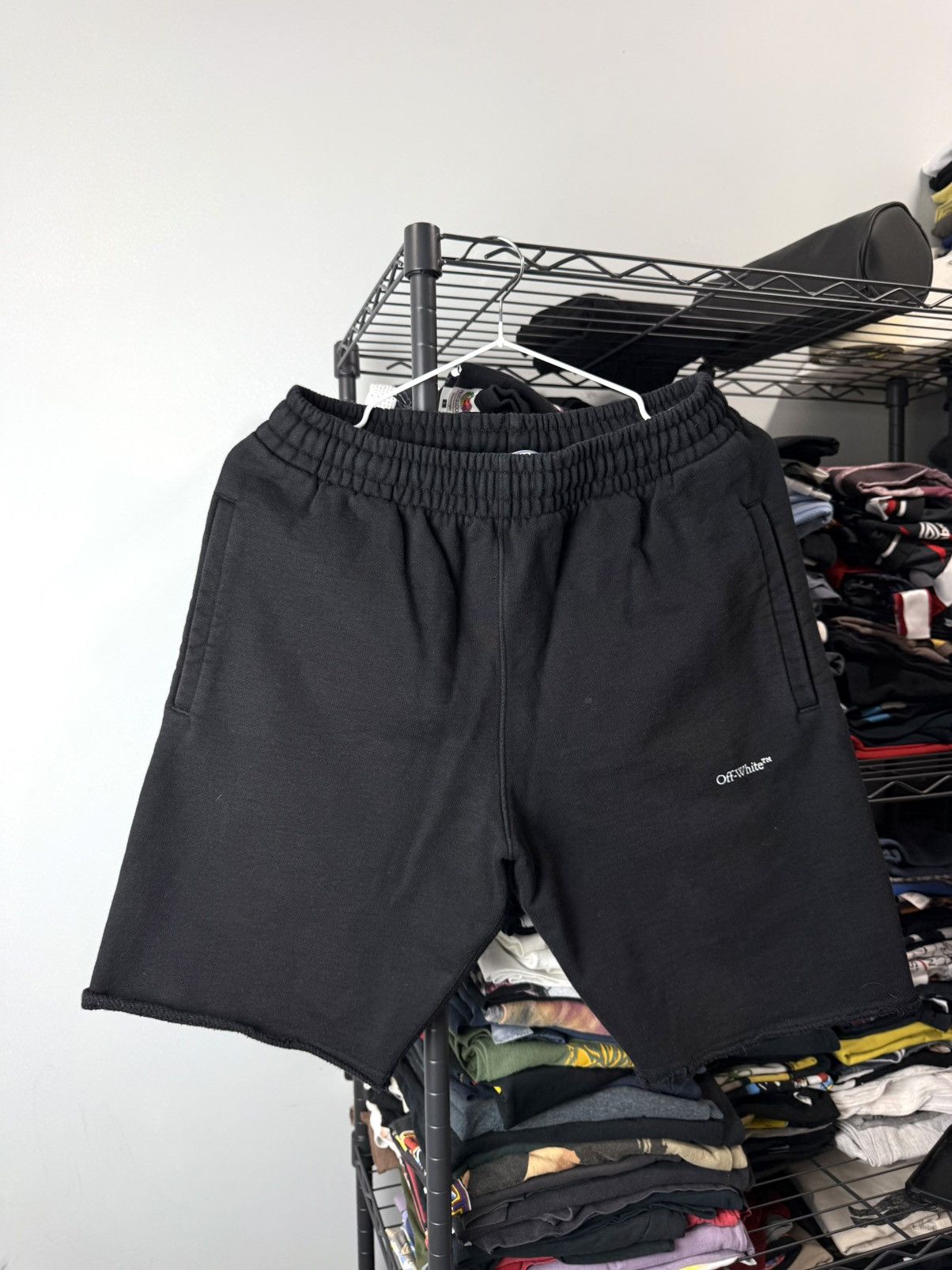 Off-White Off-White Tornado Arrows Sweat Shorts Hype Size US 30 / EU 46 - 2 Thumbnail