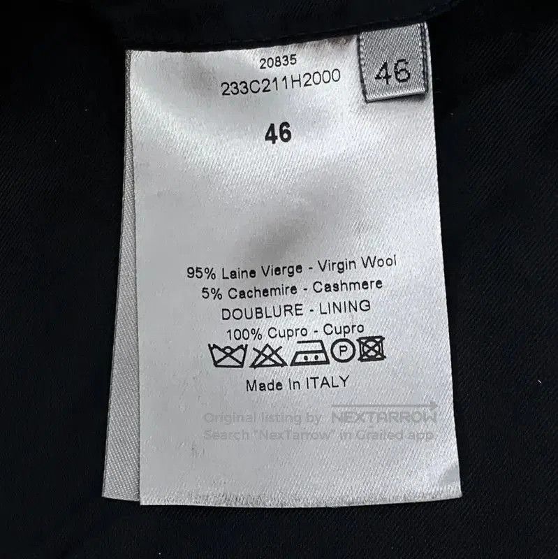 Dior Dior Black Wool Men's Blazer . Size US S / EU 44-46 / 1 - 6 Thumbnail