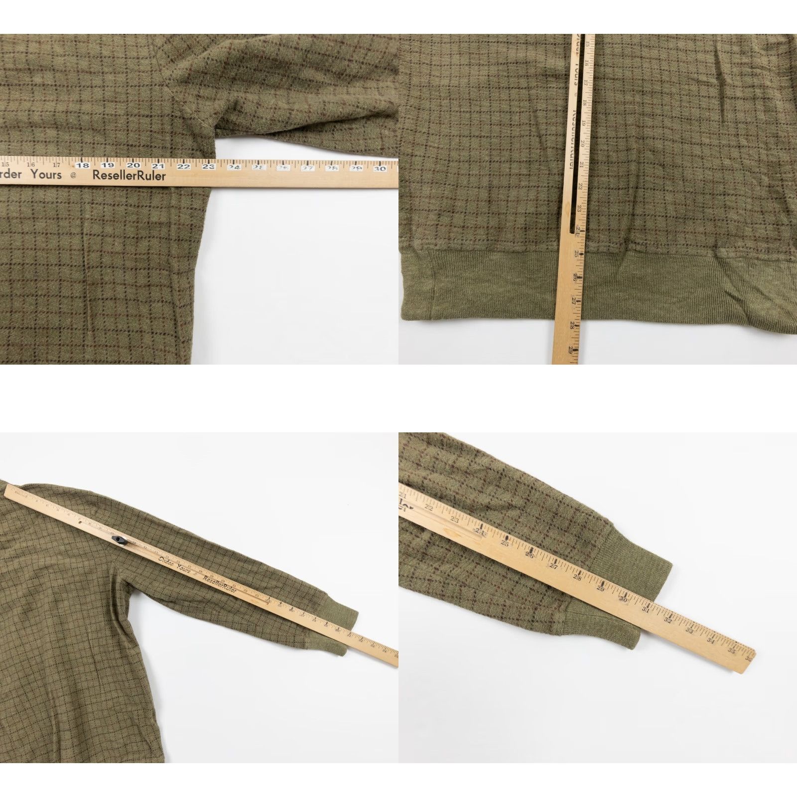 Polo Ralph Lauren VINTAGE Polo Ralph Lauren Sweater Men's Large Pullover Hoodie Knit Check Pattern Preppy Casual Size US L / EU 52-54 / 3 - 8 Thumbnail