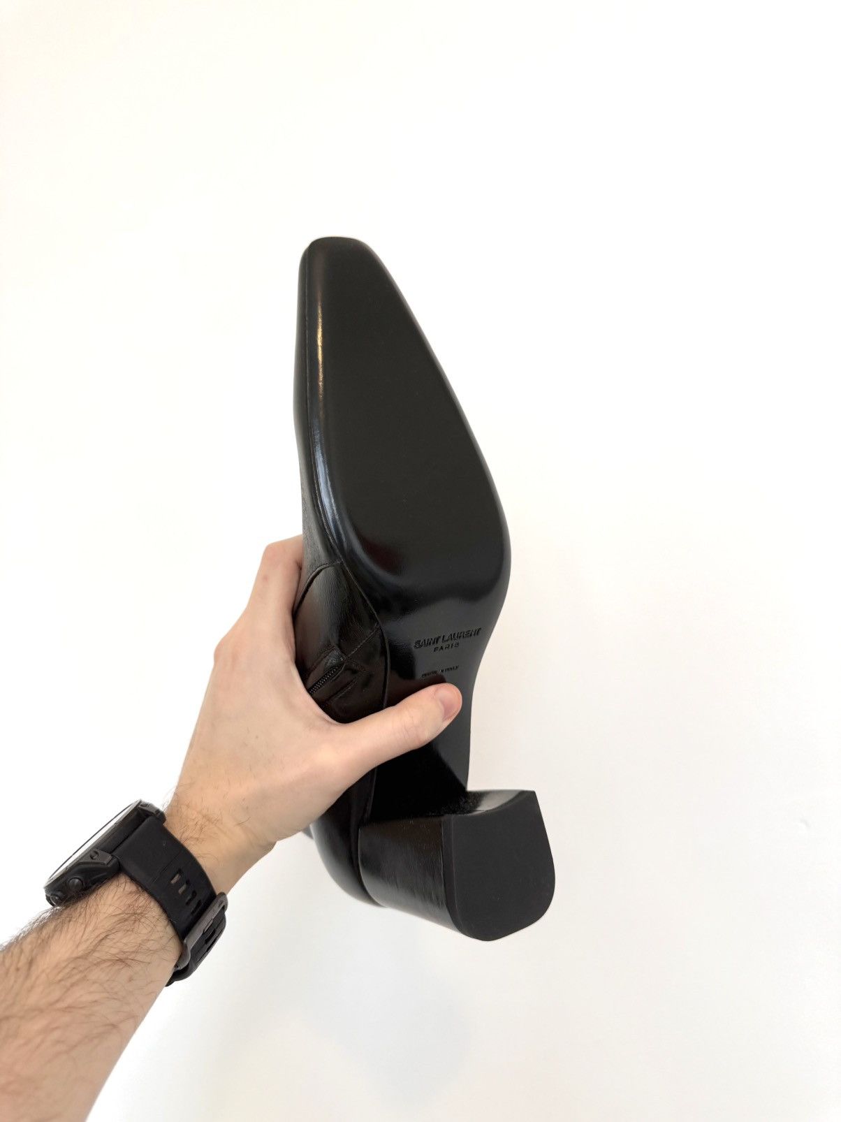 Saint Laurent Paris SS24 Saint Laurent Rainer 75 Boots in Smooth Leather Size US 8 / EU 41 - 5 Thumbnail