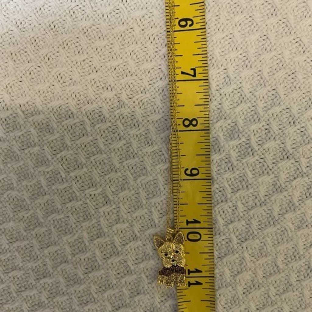 The Unbranded Brand NWT Gold Necklace With Poodle Charm Pet Puppy Jewelry Gift Size ONE SIZE - 3 Thumbnail