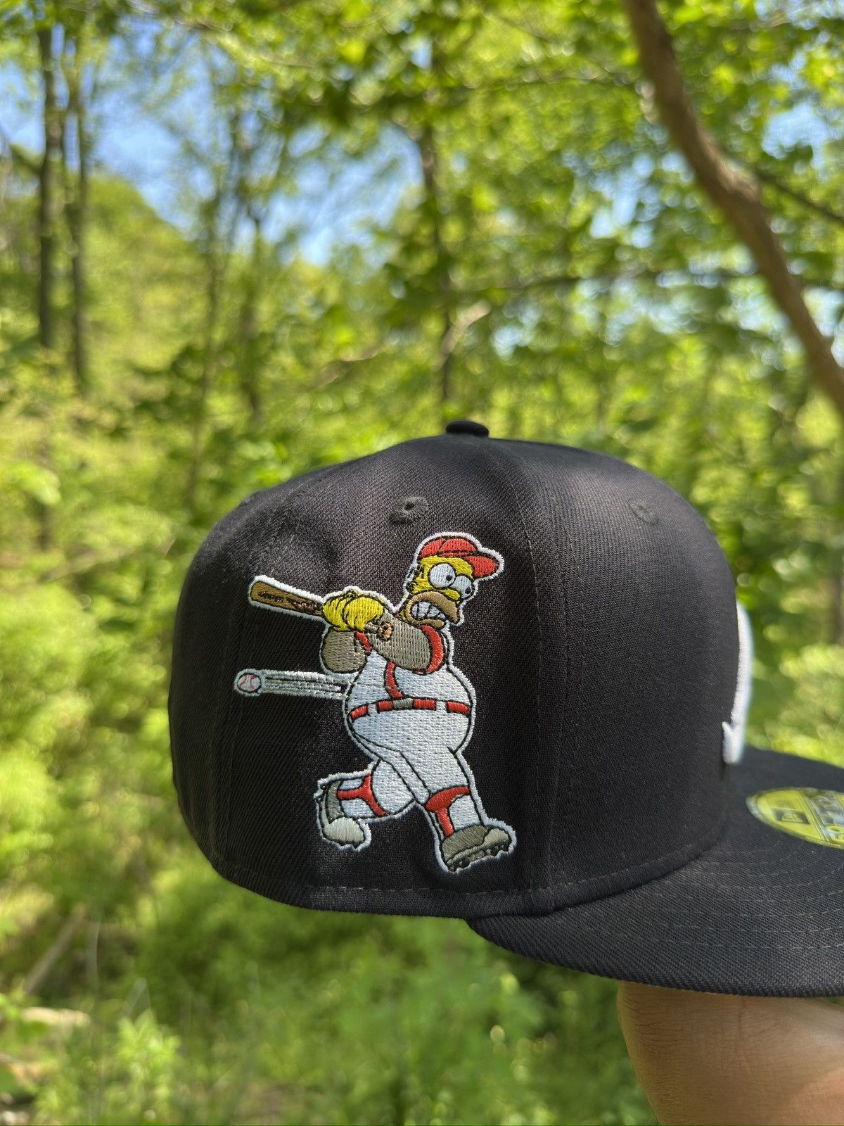 New Era Atlanta Braves Simpsons Homer “Wonderbat” 59 fifty size 7. Size ONE SIZE - 2 Thumbnail