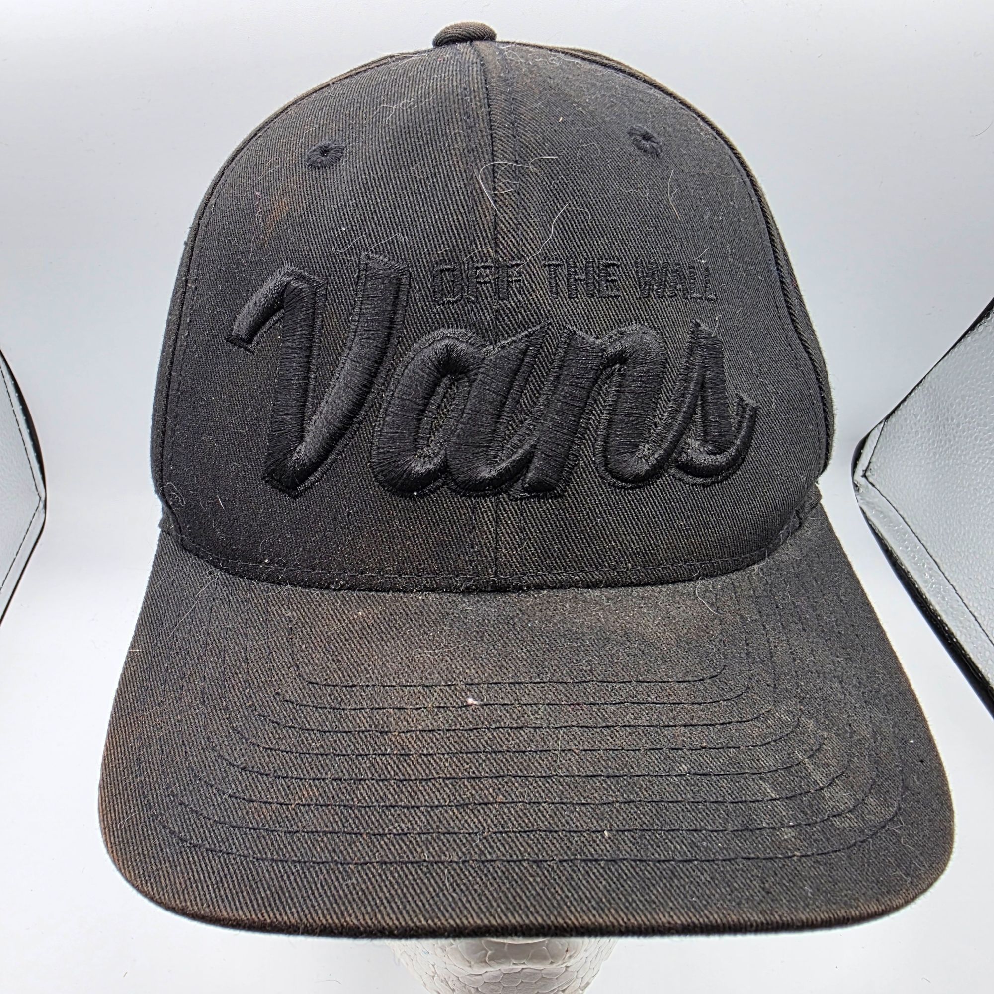 Vans Vans Off The Wall Mens Black Snapback Hat Adjustable Causal Size ONE SIZE - 1 Thumbnail
