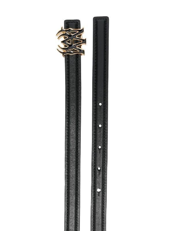 Amiri o1w1db10525 Size: 100 / Nappa MA 4cm Belt in Black Size 40 - 2 Thumbnail