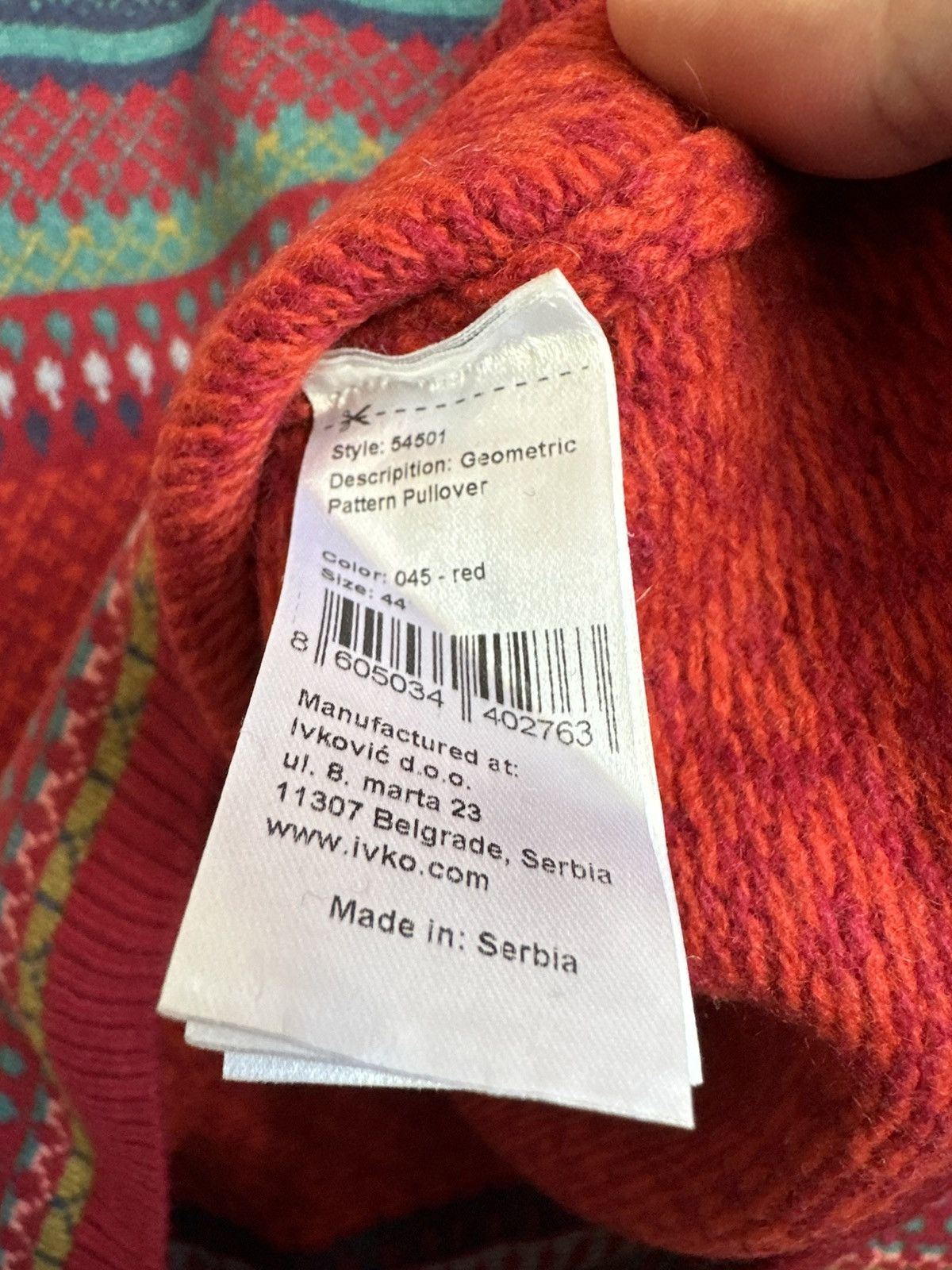 Vintage Ivko sweater Size M / US 6-8 / IT 42-44 - 3 Thumbnail