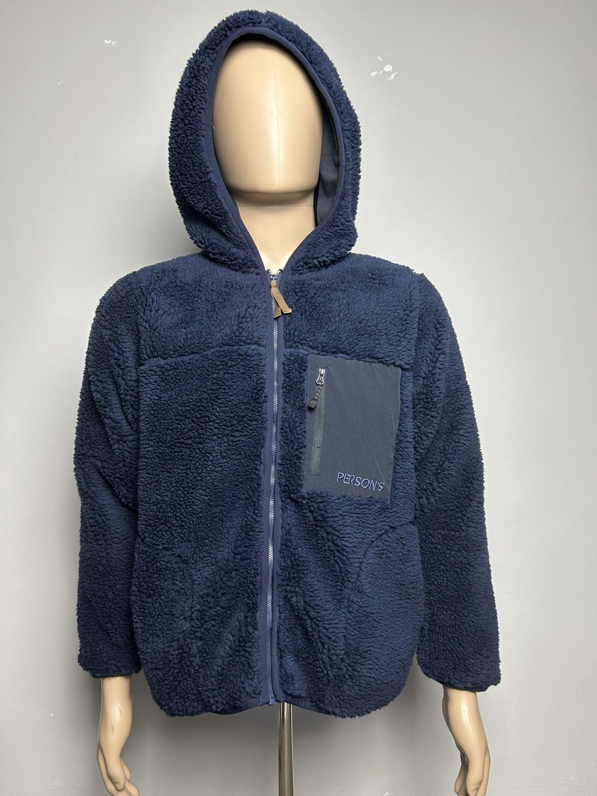 Japanese Brand × PERSON'S PERSON’S FLEECE HOODIE JACKET Size US L / EU 52-54 / 3 - 2 Thumbnail