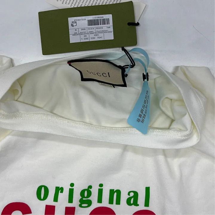 Gucci Gucci Gucci Original Logo Short Sleeve T-Shirt -2506 Size US M / EU 48-50 / 2 - 6 Thumbnail