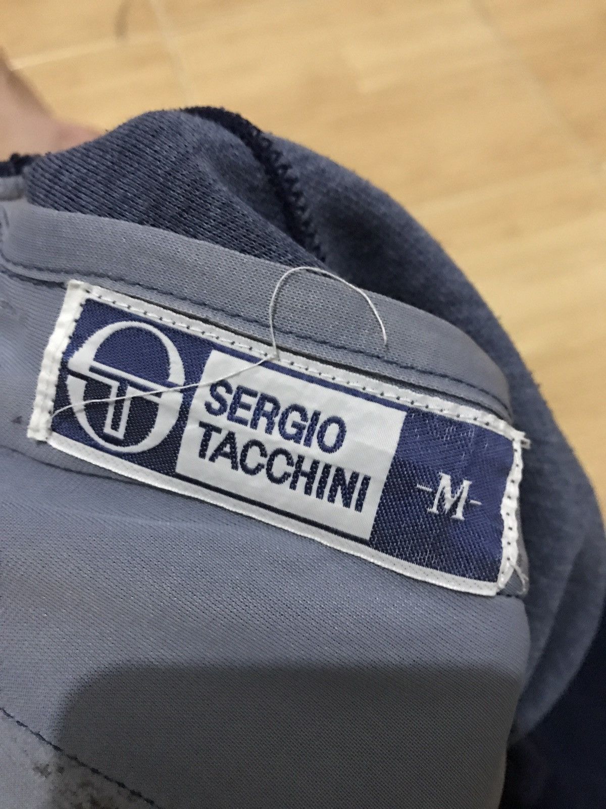 Sergio Tacchini × Vintage Sergio Tacchini Sweat Track Pants Tracktop pants Size US 34 / EU 50 - 5 Thumbnail