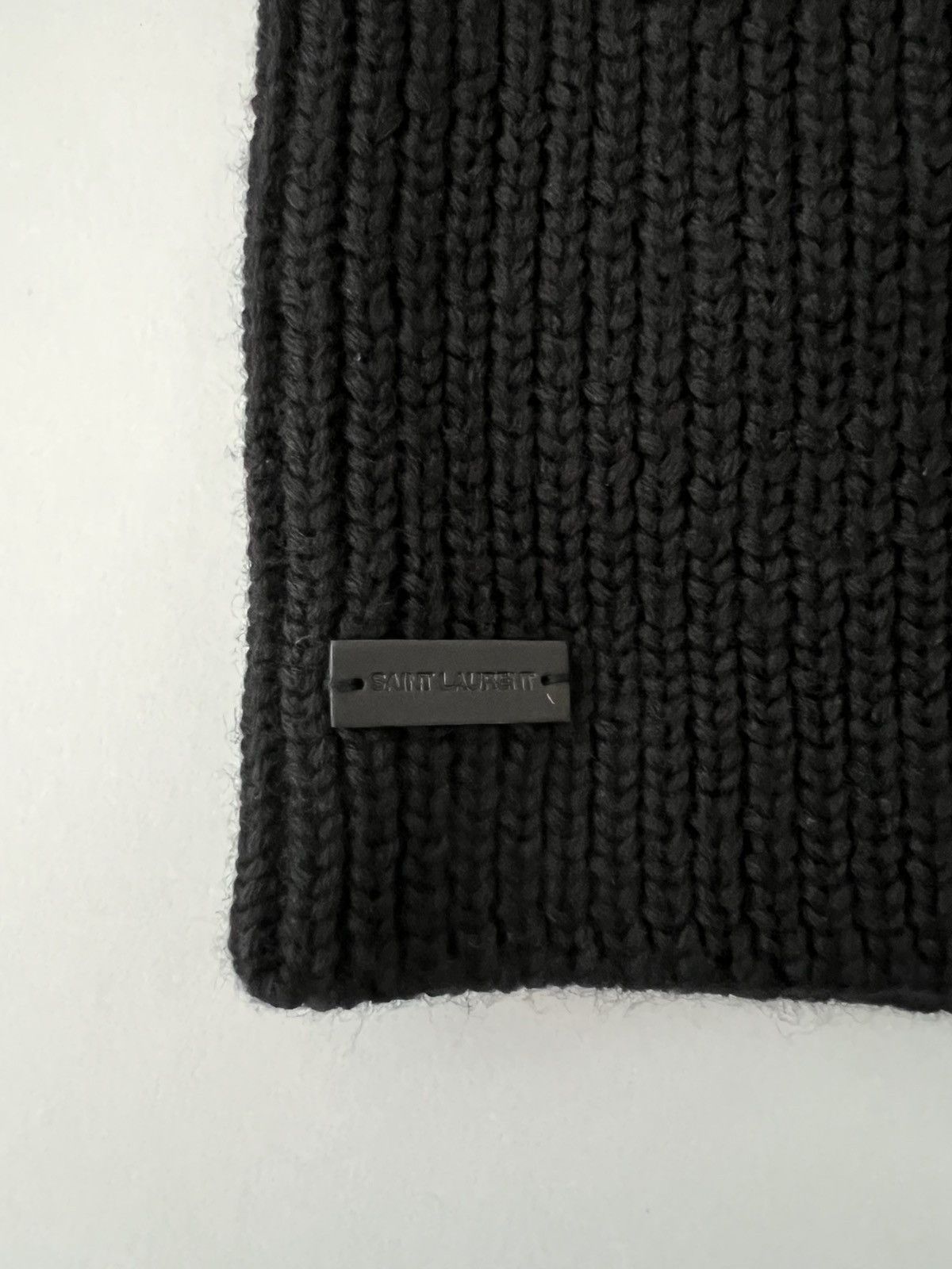 Saint Laurent Paris $650 VALUE Wool Balaclava Hat Size ONE SIZE - 3 Thumbnail