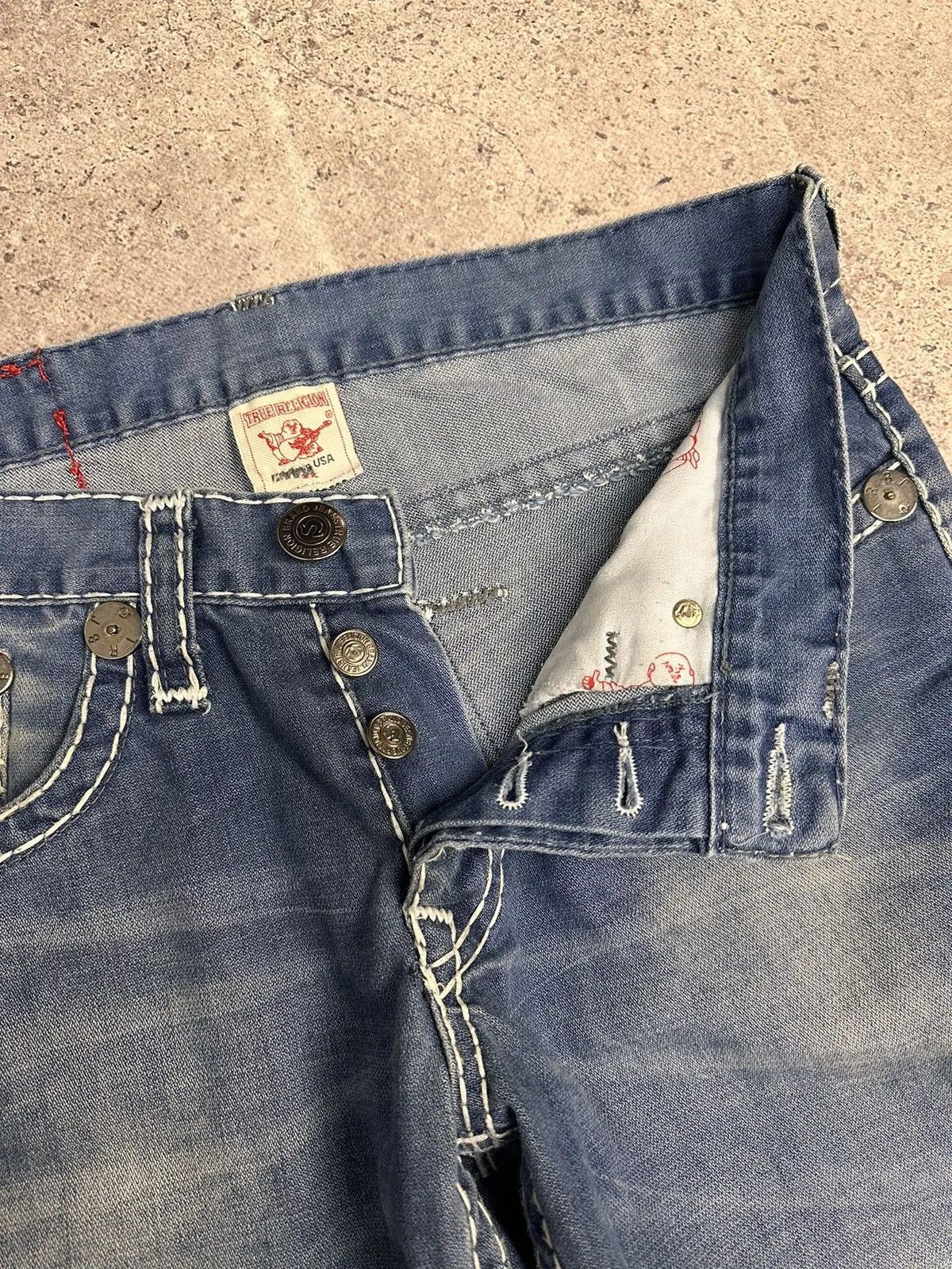 True Religion Vintage True Religion Denim Pants USA EdHardy Evisu Style Size US 34 / EU 50 - 7 Thumbnail
