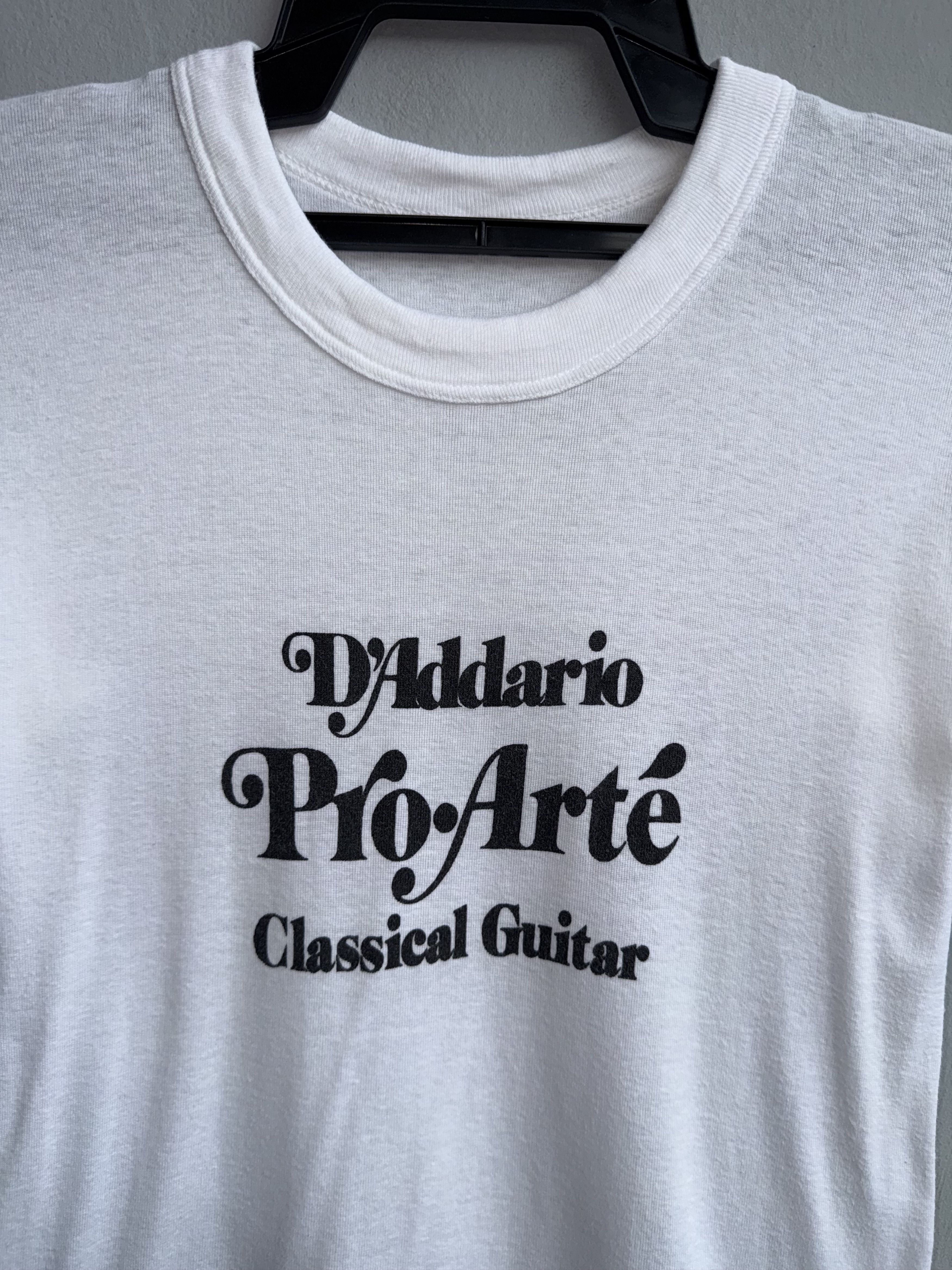 Vintage D'Addario Classical Guitar Vintage Shirt Size US XS / EU 42 / 0 - 2 Thumbnail