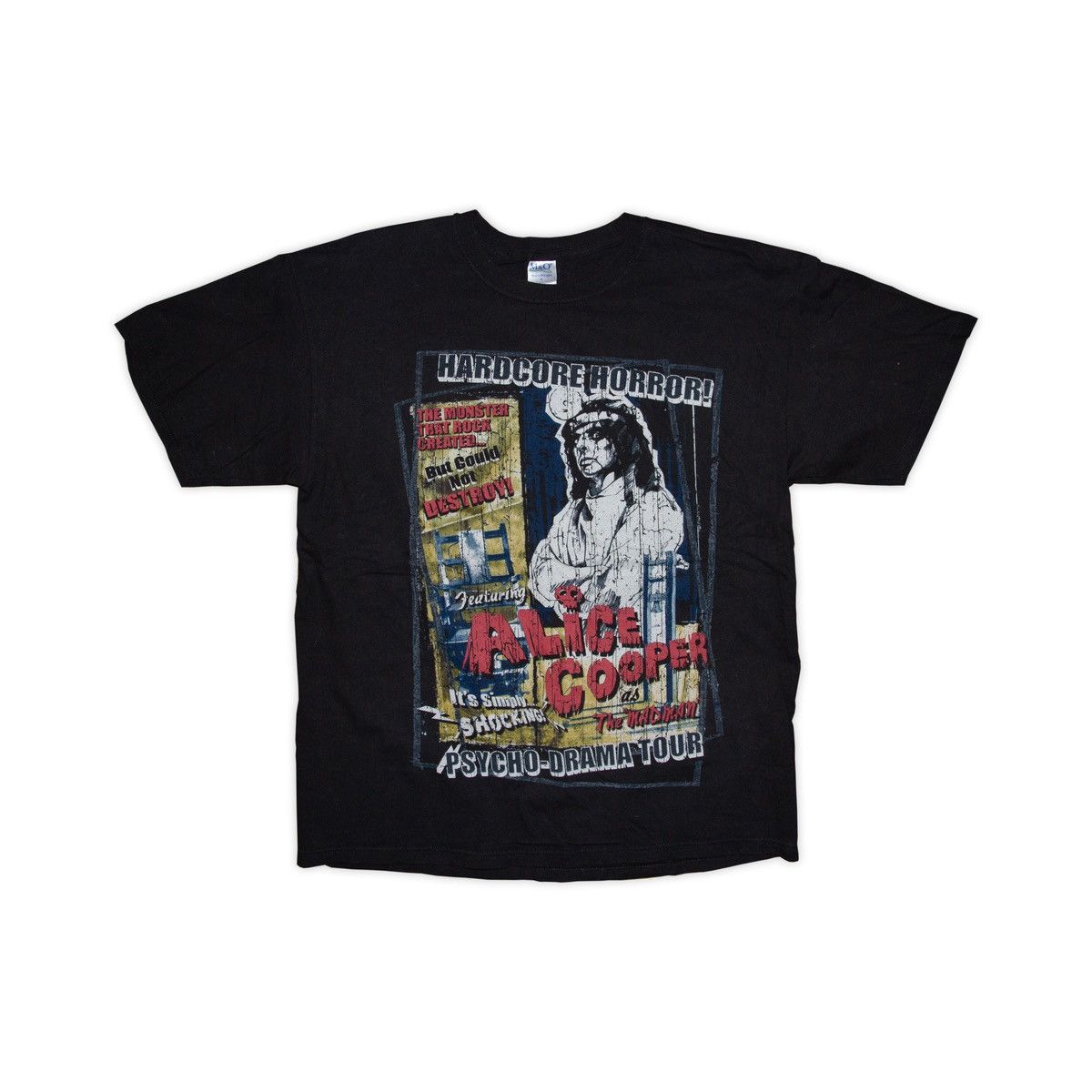 Vintage 2007 Alice Cooper Psycho-Drama Tour Tee Size US L / EU 52-54 / 3 - 1 Thumbnail