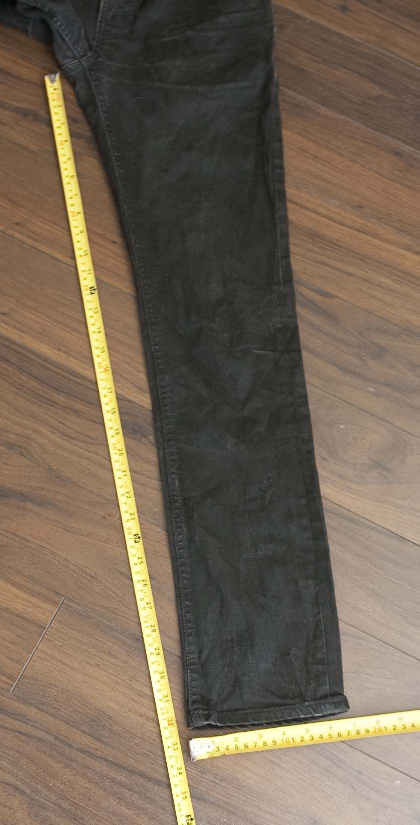 Nudie Jeans Nudie Jeans Thin Finn Dry Black Coated Size 31x32.5 Size US 31 - 6 Thumbnail