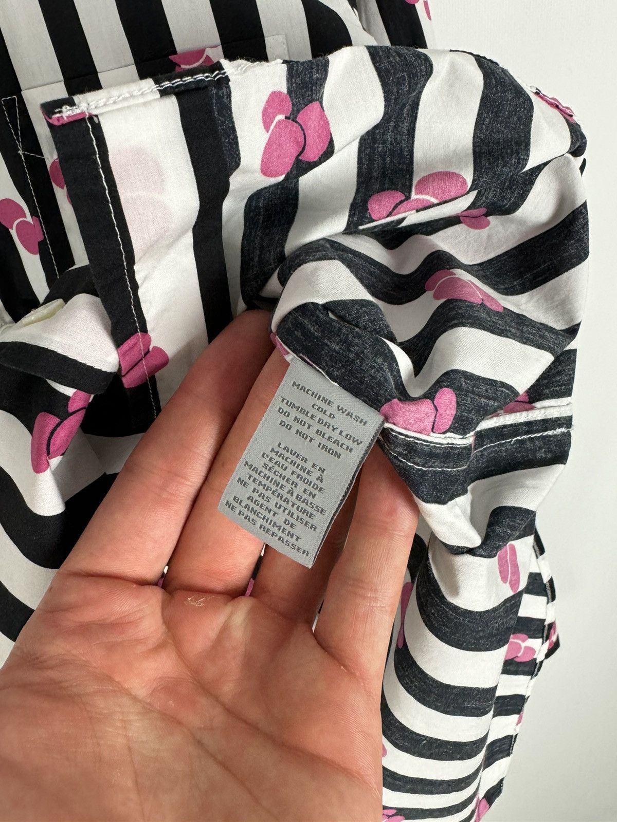 Marc by Marc Jacobs Marc by Marc Jacobs Striped Cherry Buttons Up Shirt Size US S / EU 44-46 / 1 - 9 Thumbnail