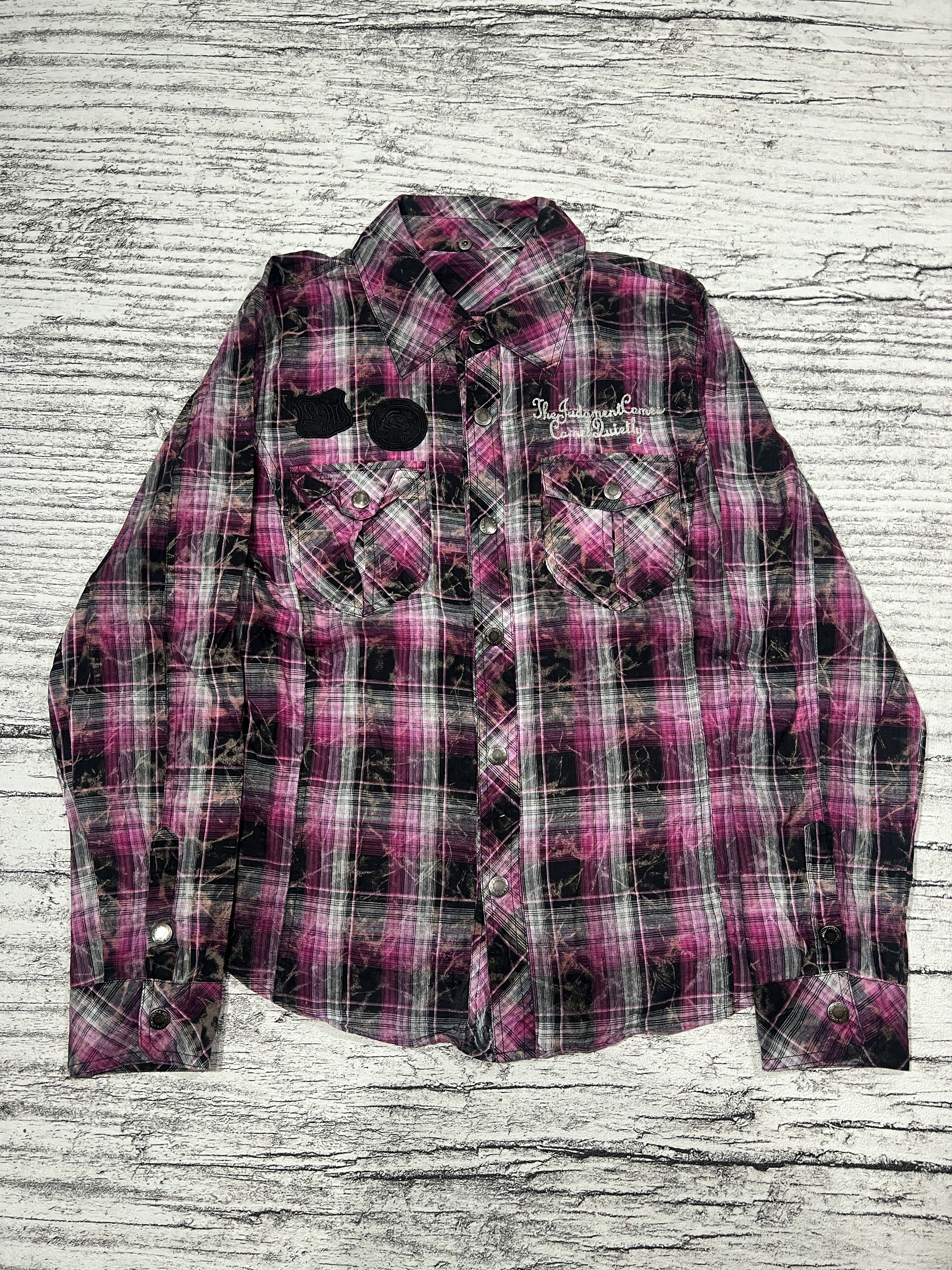 In The Attic 2000s In The Attic Japanese Vkei Poem Shirt y2k Lgb Ifsix Size US S / EU 44-46 / 1 - 1 Thumbnail