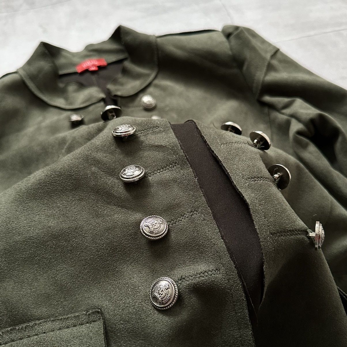 Hysteric Glamour × Undercover 00s Napoleon Military Jacket Mad Punk Coat PPFM Balmain Vibe Size M / US 6-8 / IT 42-44 - 4 Thumbnail