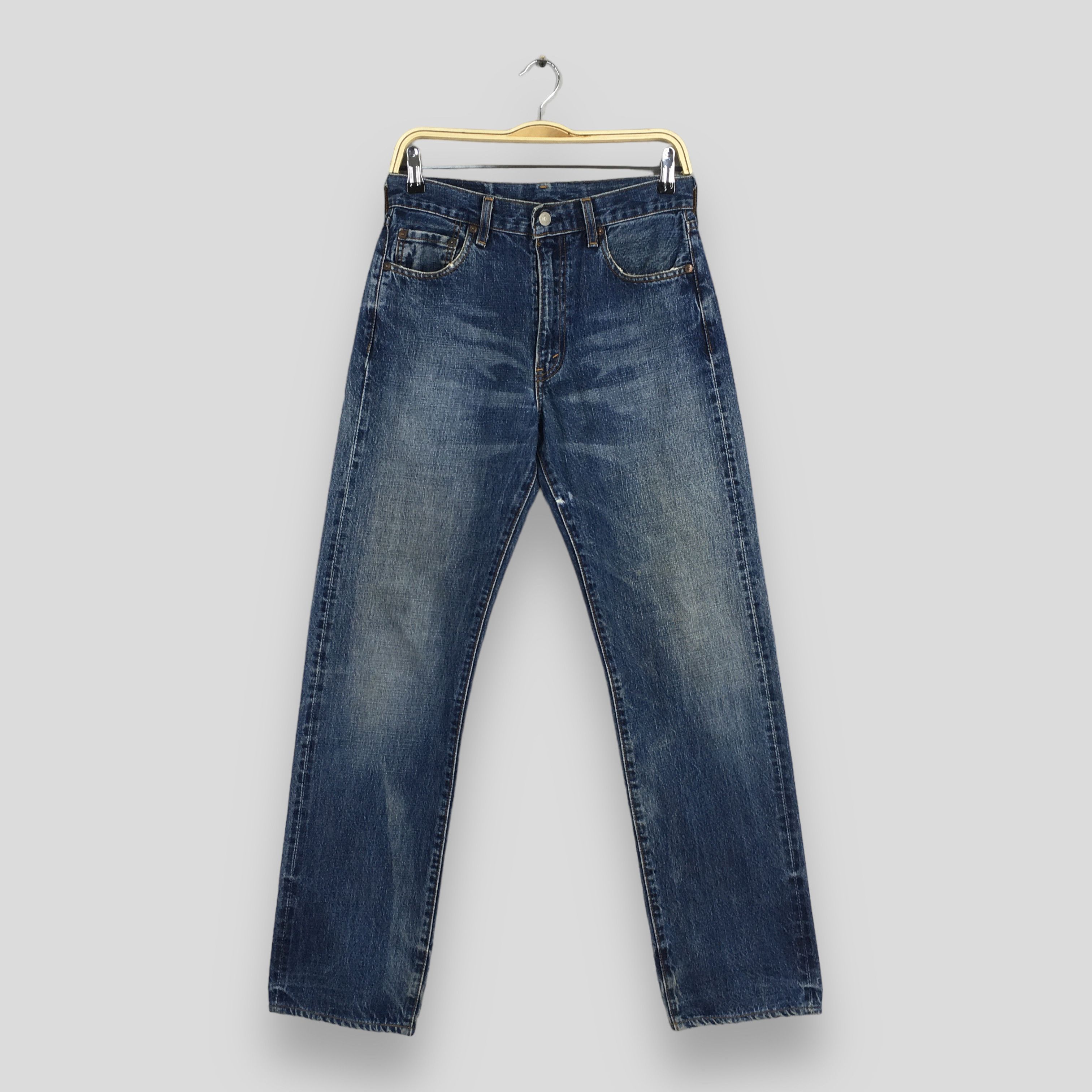 Size 28x31 Vintage Levi's 503B Redline Blue Jeans