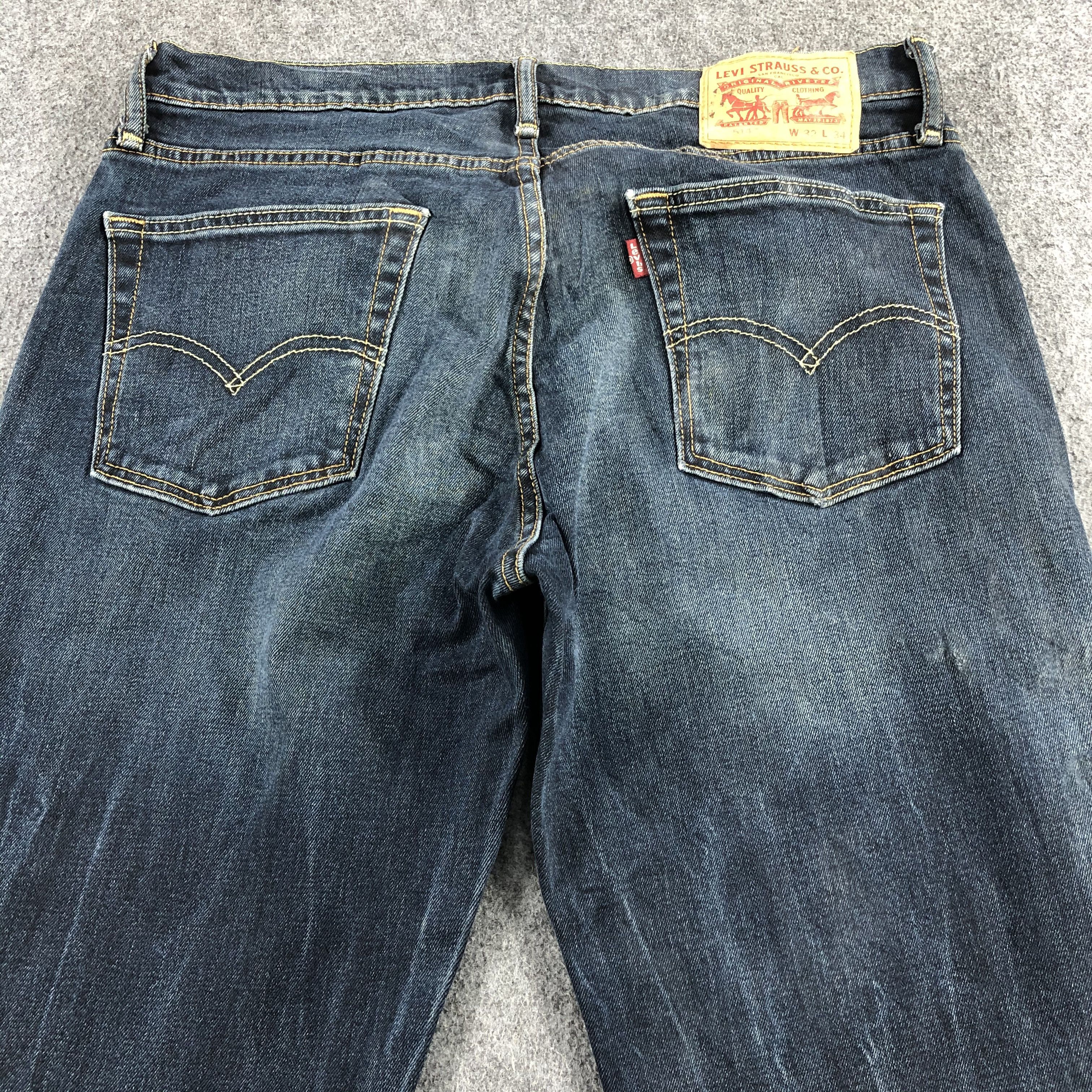 Levi's Vintage Blue Wash Levis 514 Jeans-J2143 Size US 33 - 4 Thumbnail