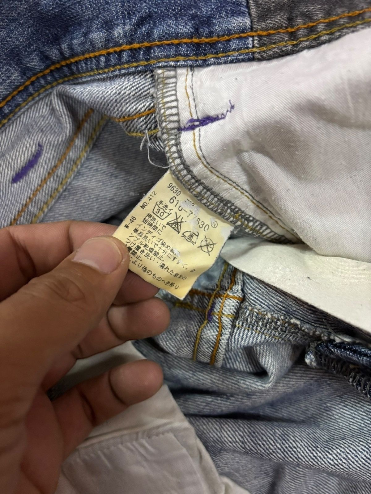 Takeo Kikuchi Y2k Takeo Kikuchi Japan Florish Embroidery Jeans Size 30" / US 8 / IT 44 - 8 Thumbnail