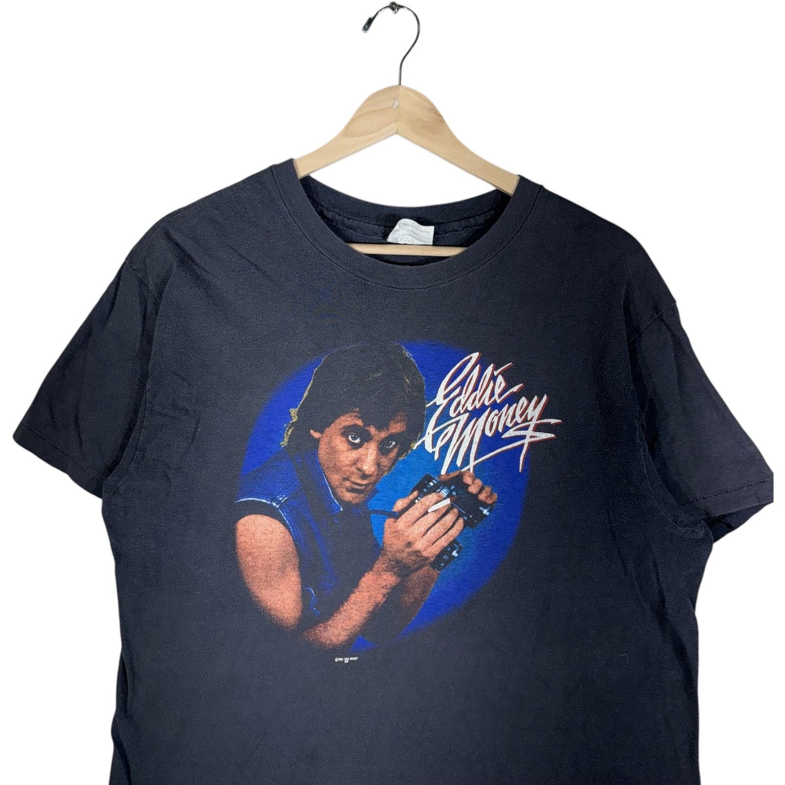 Hanes Vintage Eddie Money The Party Tour Concert 80s Tee XL Size US XL / EU 56 / 4 - 2 Thumbnail