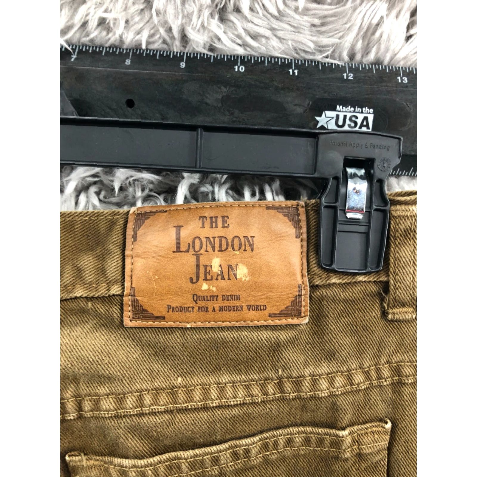 Vintage VINTAGE The London Jean MODA INTL The London Jean Jeans 12 Womens High Rise Mom Brown Medium Wash Denim 34 In Inseam 30 Waist 5-Pocket Design Cotton Size 34" / US 12 / IT 48 - 6 Thumbnail