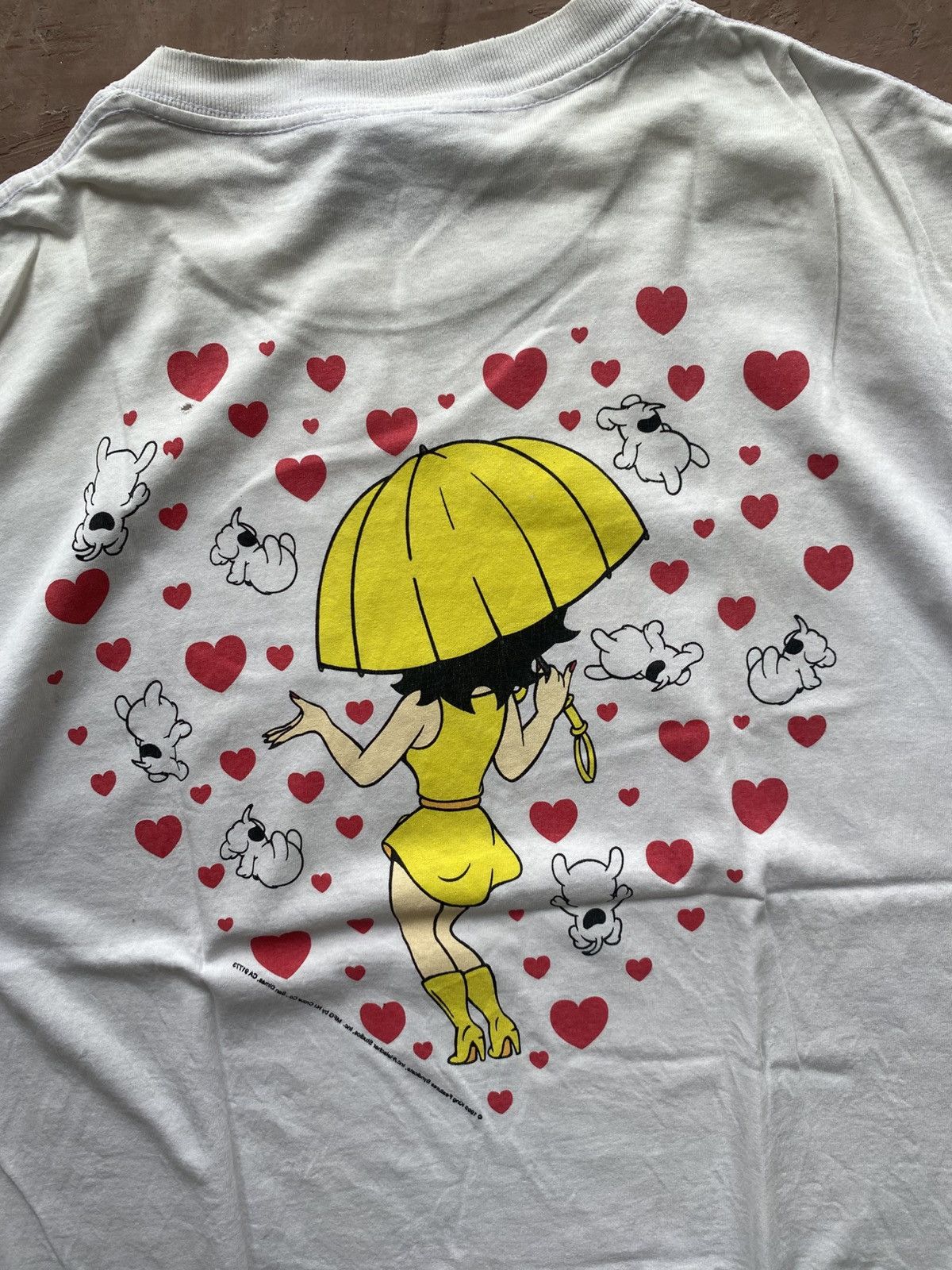 Vintage Betty boop dog heart 1993 Size US XL / EU 56 / 4 - 10 Thumbnail
