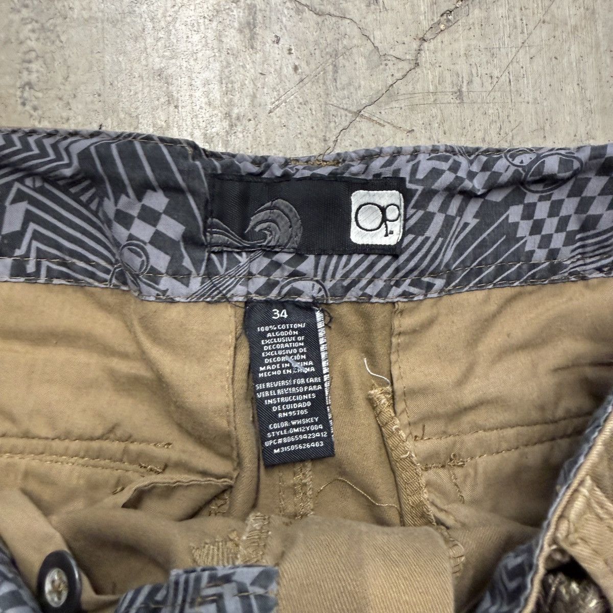 Ocean Pacific Vintage Ocean Pacific OP Brown Tan Cargo Y2K Shorts Mens W34 Size US 34 / EU 50 - 3 Thumbnail