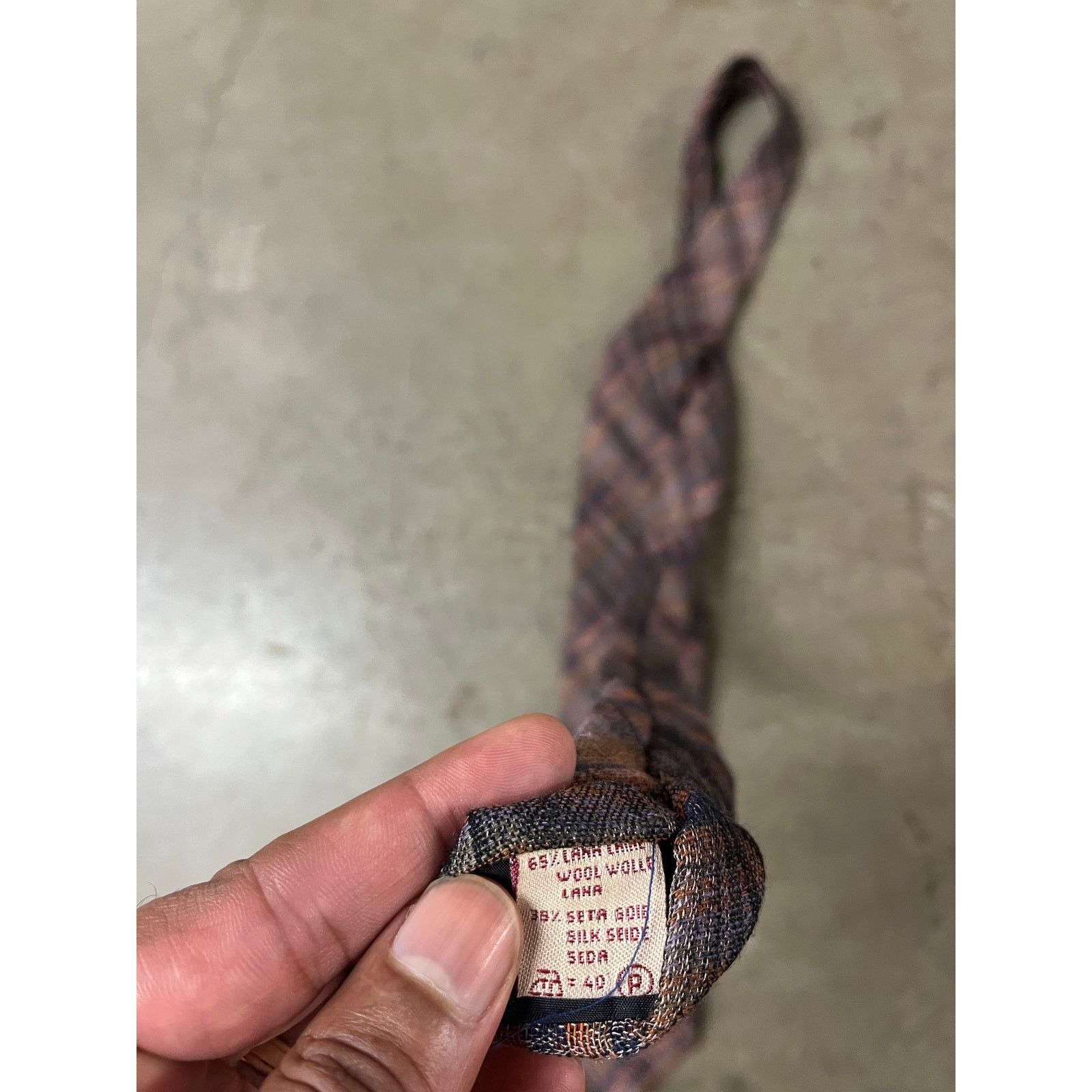Romeo Gigli Romeo Gigli- Wool Silk Tie / pattern Size ONE SIZE - 4 Thumbnail