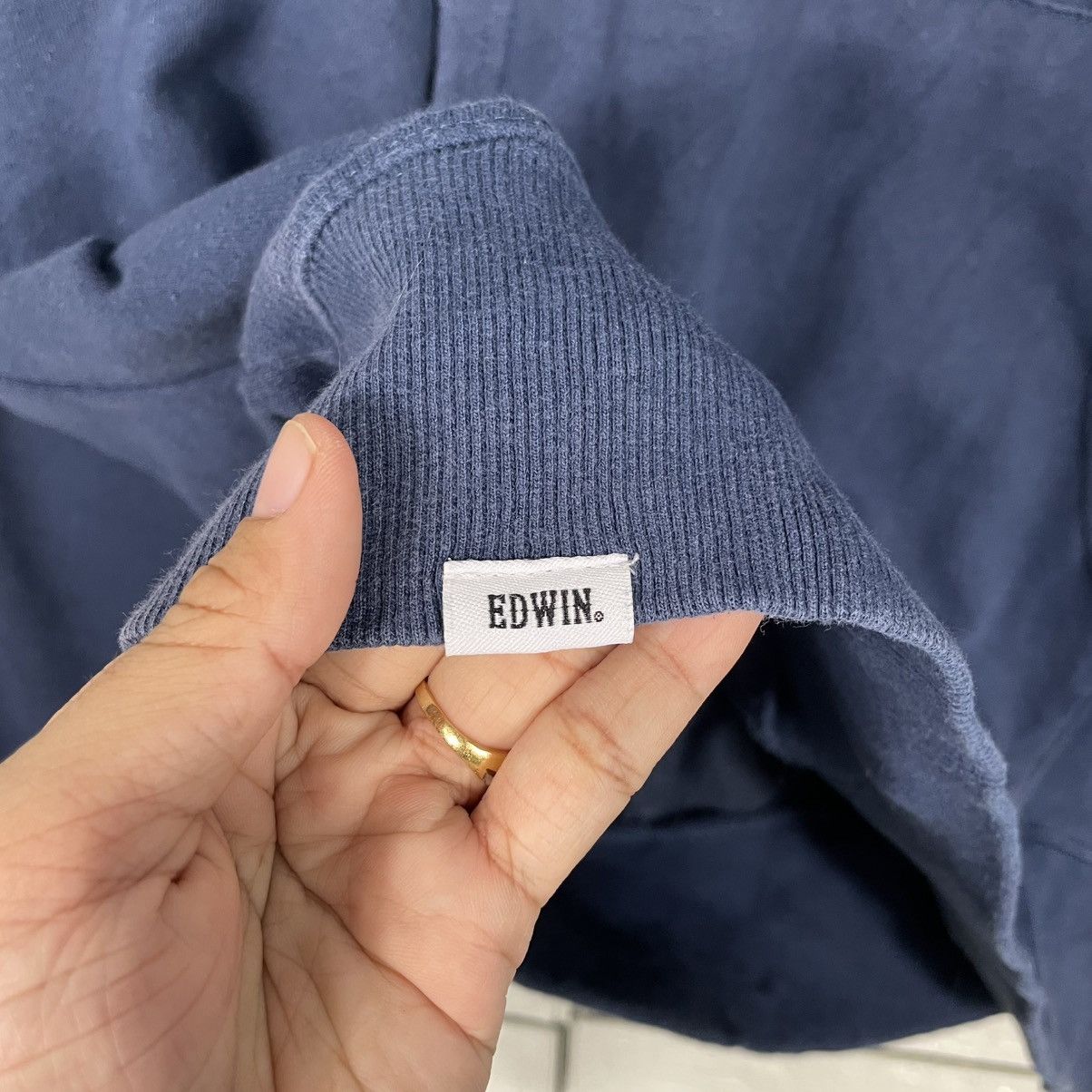 Edwin Edwin Big Logo Pullover Hoodie Size US L / EU 52-54 / 3 - 13 Thumbnail