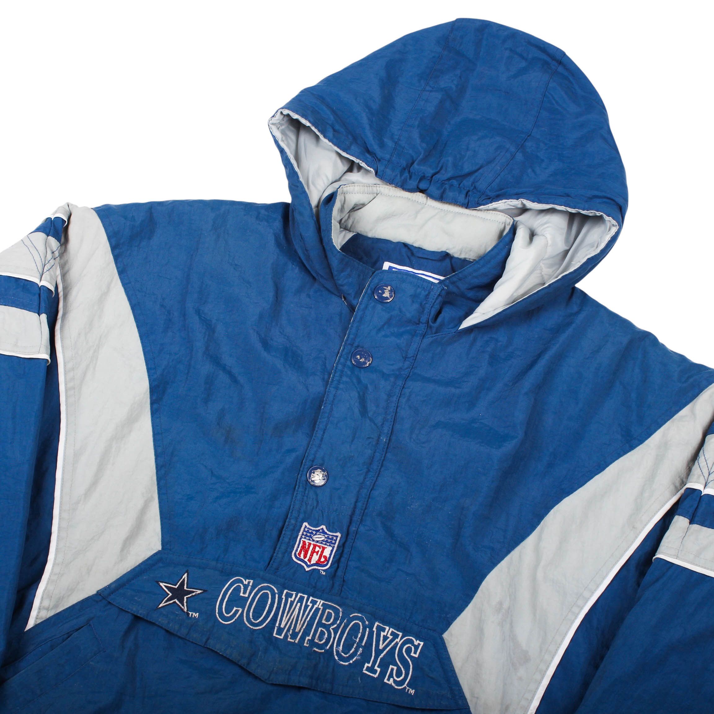 Starter Dallas Cowboys Jacket 90s Starter NFL Pro Line Hoodie Size US XL / EU 56 / 4 - 6 Thumbnail