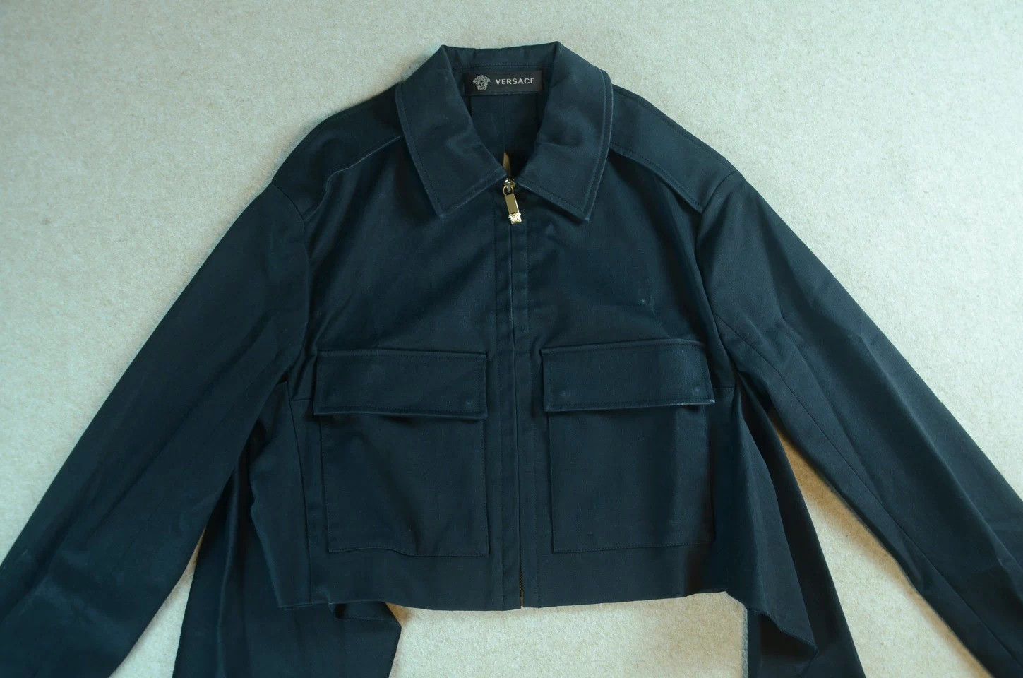 Versace VERSACE Main Line Runway Slit Design Jacket Size US XS / EU 42 / 0 - 2 Thumbnail
