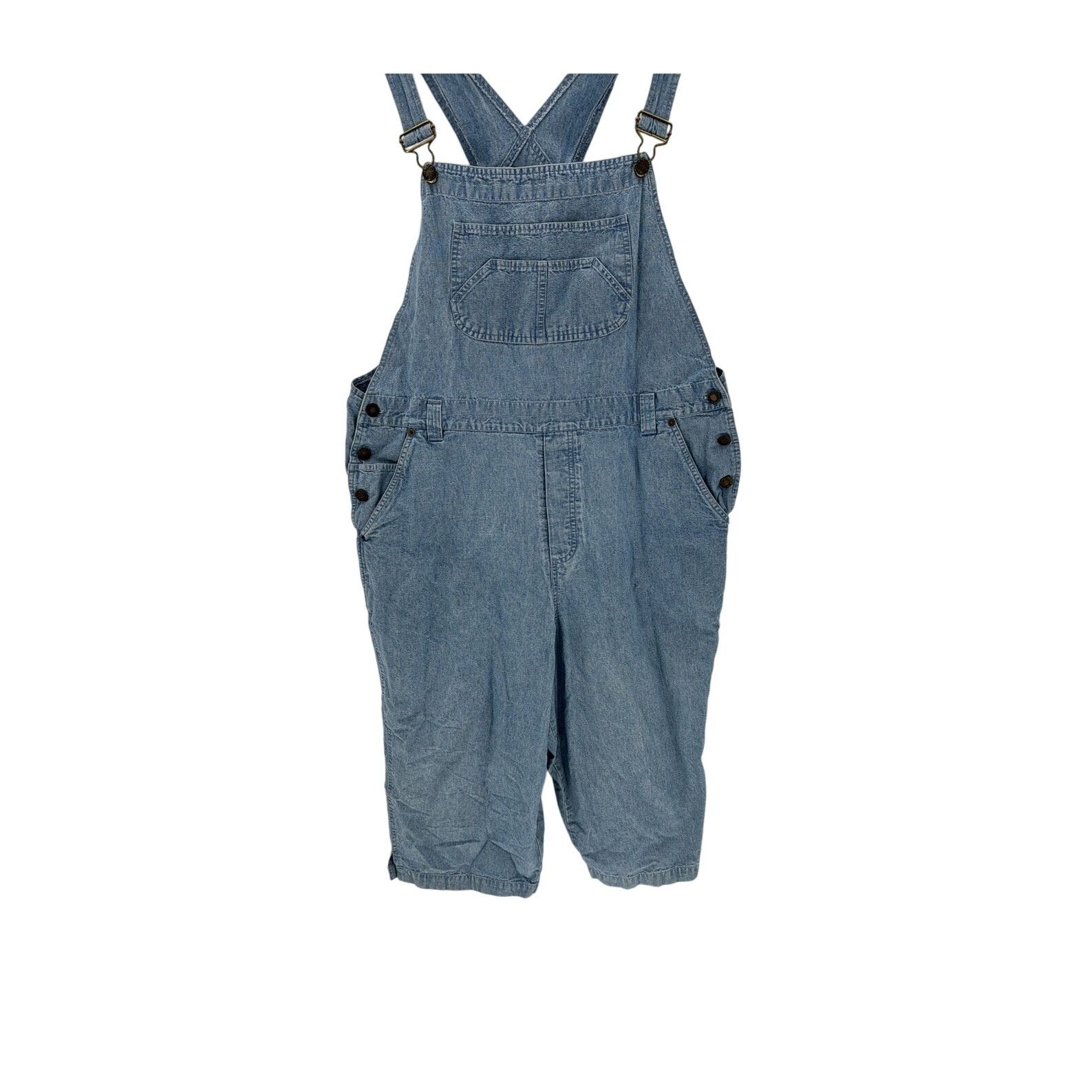 Shaver Lake Vintage Shaver Lake lightweight denim overalls cropped XL Size 38" / US 16 / IT 52 - 4 Thumbnail