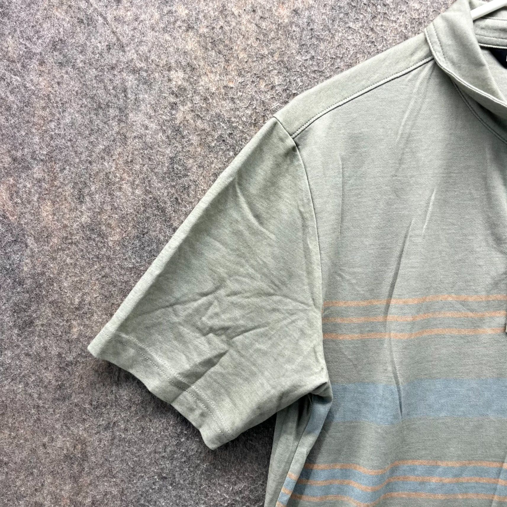 TravisMathew VINTAGE Travis Mathew Polo Shirt Men Medium Adult Green Orange Casual Golf Cotton Shirt Clothing Men Size US M / EU 48-50 / 2 - 4 Thumbnail