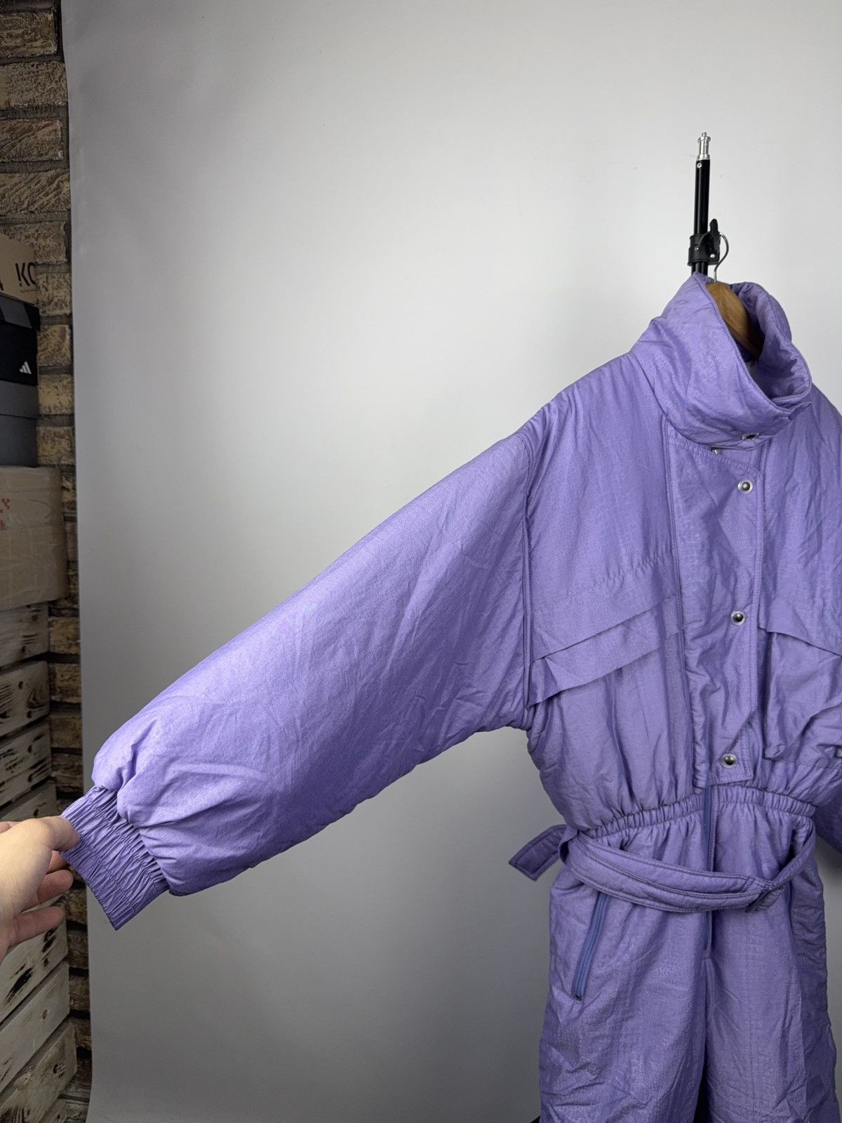Vintage Vintage Rodeo Purple Snowsuit 80s C&A Ski Jumpsuit Size US S / EU 44-46 / 1 - 4 Thumbnail