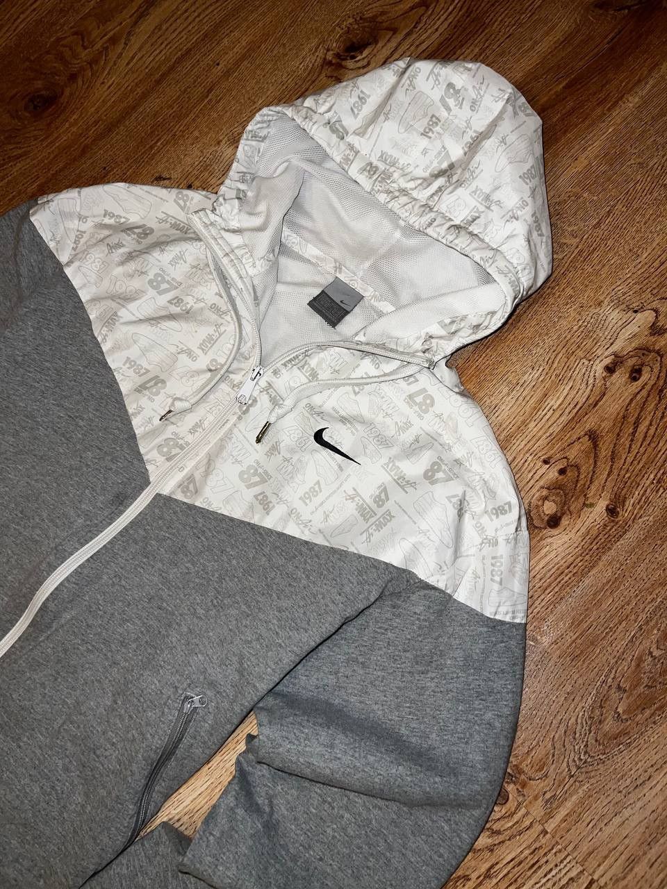 Nike × Vintage Zip Hoodie Nike Vintage Basic Logo Outdoor Style 90s Drip Size US M / EU 48-50 / 2 - 5 Thumbnail