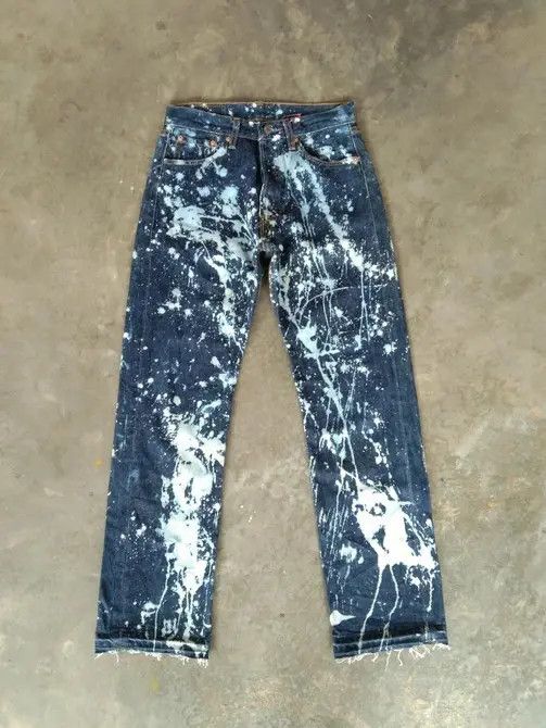 Levi's 90s Vintage Levi's 501 xx Jeans Made In USA 27x29 Size US 27 - 1 Thumbnail
