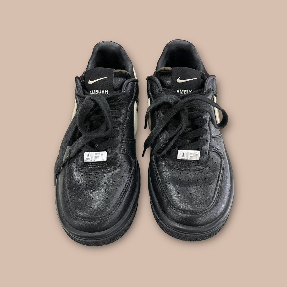 Ambush Design × Nike Nike Air Force 1 Low x Ambush "BLACK" Size US 5 / EU 37 - 6 Thumbnail