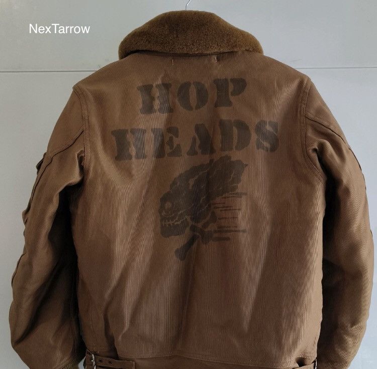 Freewheelers Freewheelers MUROC HOP HEADS S-6 Winter Pilot Jacket 2410- Size US M / EU 48-50 / 2 - 2 Thumbnail