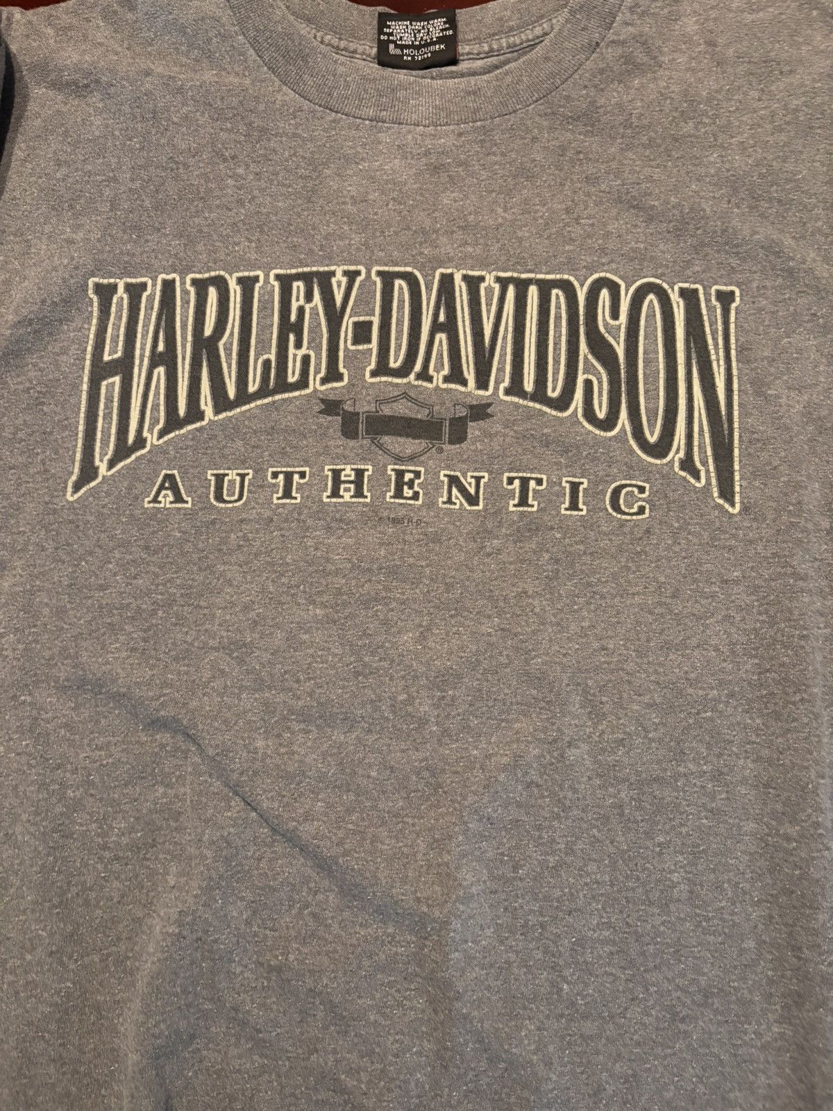 Harley Davidson × Vintage Vintage 90s Harley Davidson shirt Size US XL / EU 56 / 4 - 3 Thumbnail