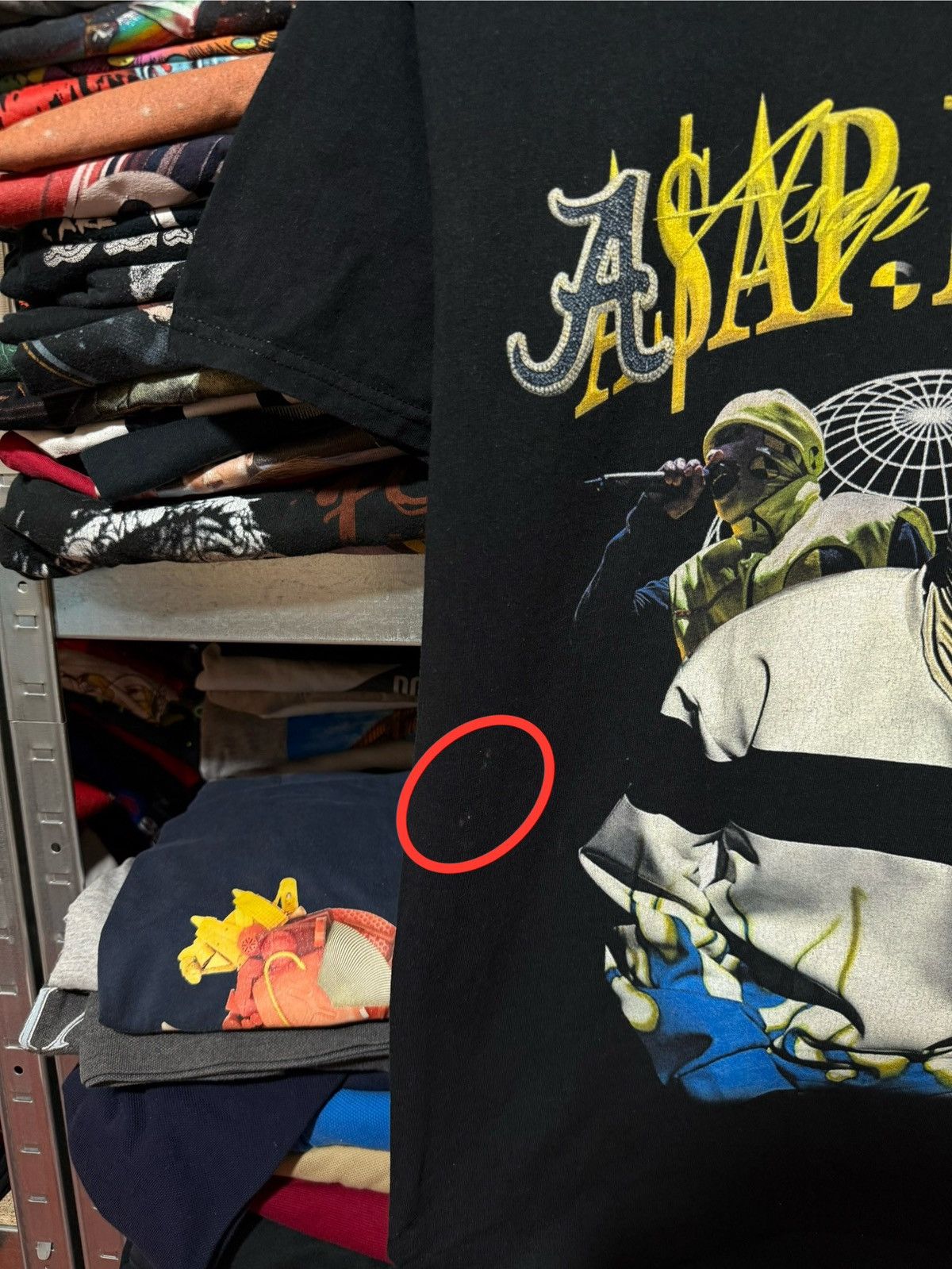 A$AP Rocky ASAP Rocky Mercedes Benz Rap Gang Graphic T-Shirt Y2K Hype Size US S / EU 44-46 / 1 - 6 Thumbnail
