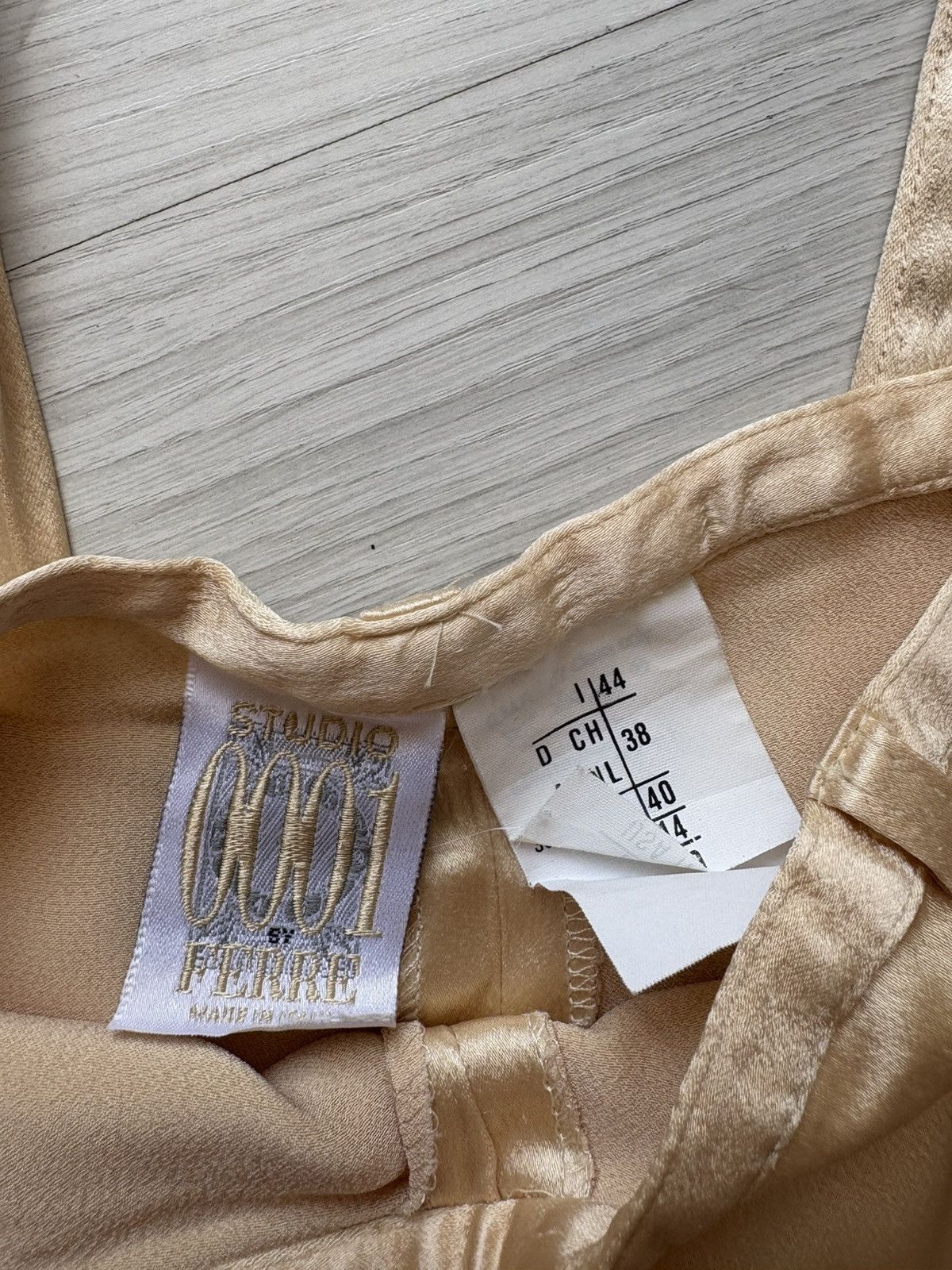 Ferre Ferre silk trouser Size 25" / US 0 / IT 36 - 6 Thumbnail