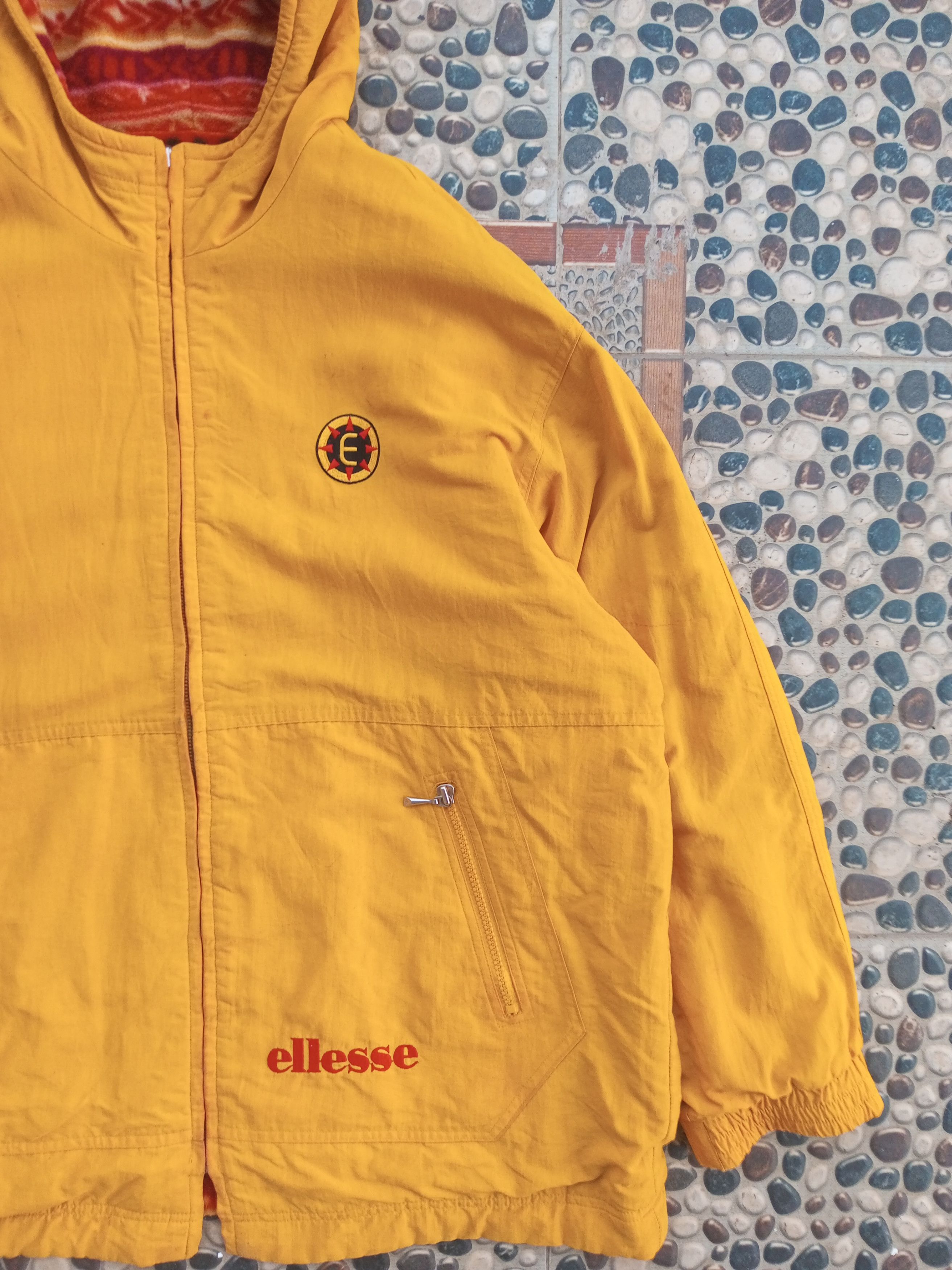Ellesse Vintage ellesse reversible Navajo jacket Size US XL / EU 56 / 4 - 3 Thumbnail