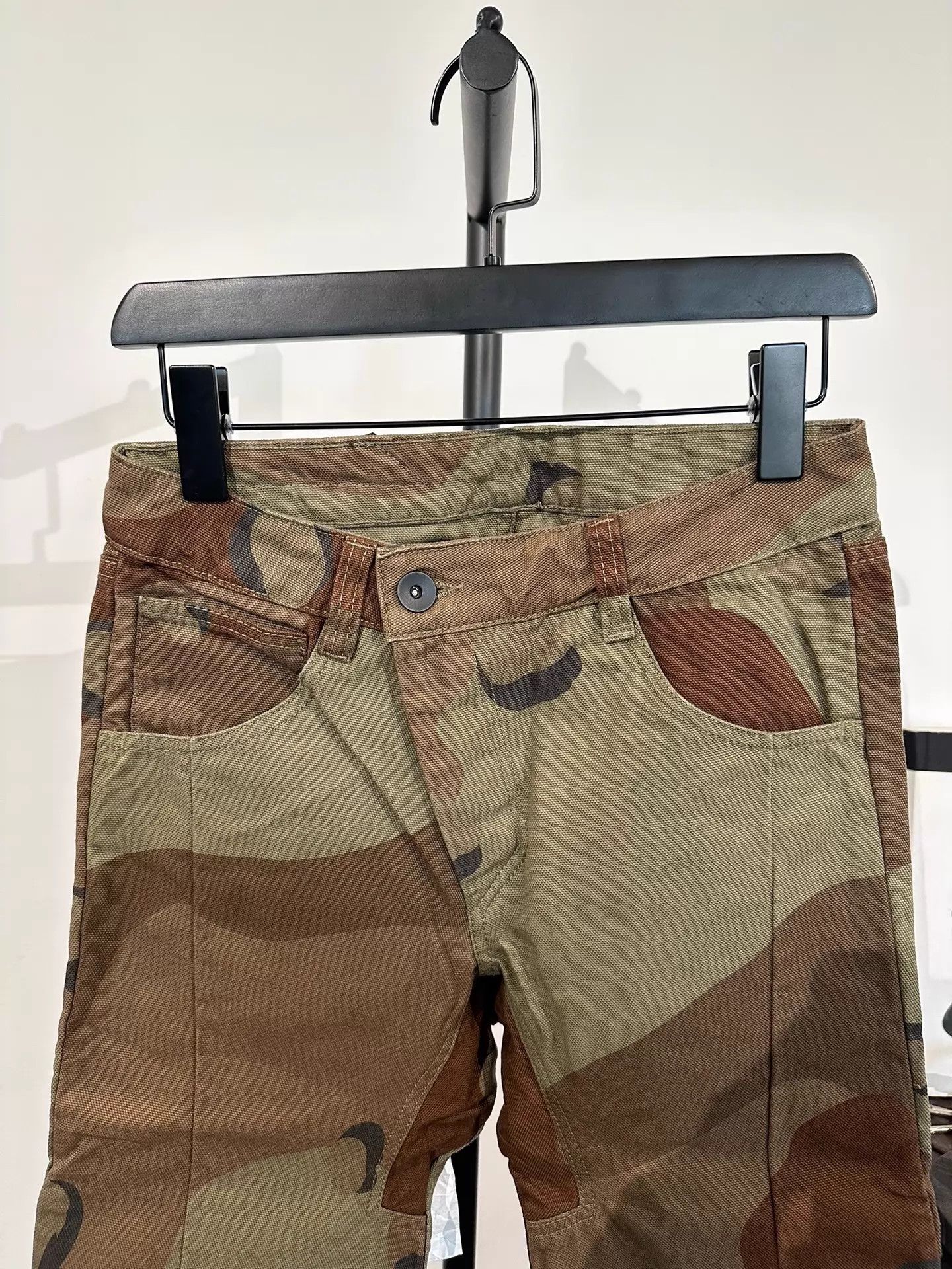 Boris Bidjan Saberi BBS 11by bbs P1 camo canvas new with tags Size US 28 / EU 44 - 4 Thumbnail