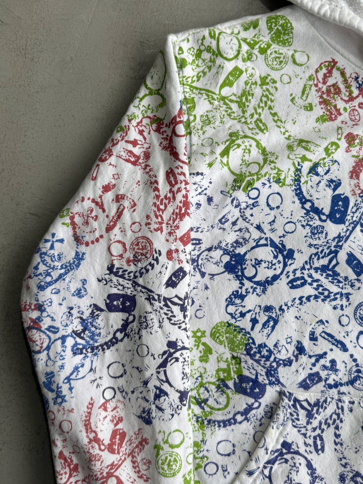 Chrome Hearts Rare 2000s - All Over Print Zip Hoodie Size US M / EU 48-50 / 2 - 5 Thumbnail