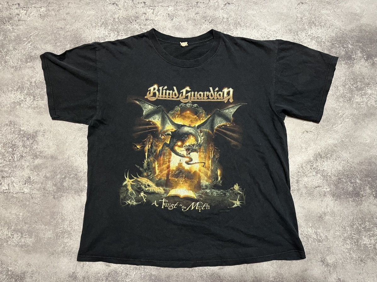Blind Guardian Anvil oficcial merch 2006 tee shirt